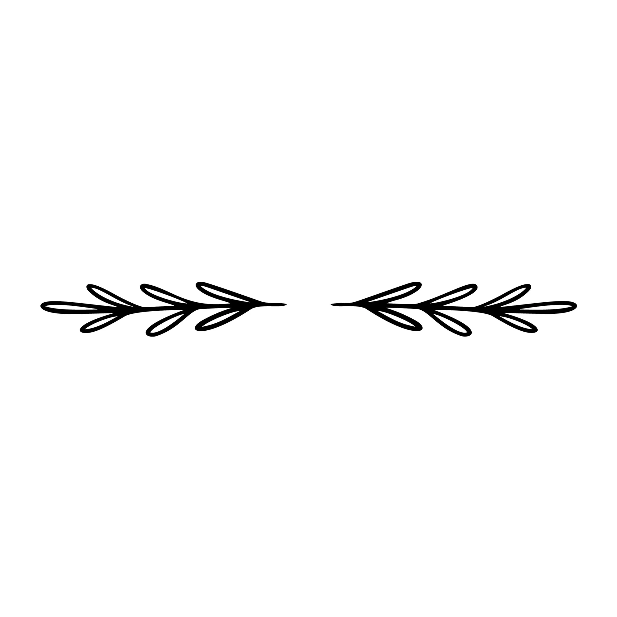 Floral Divider SVG