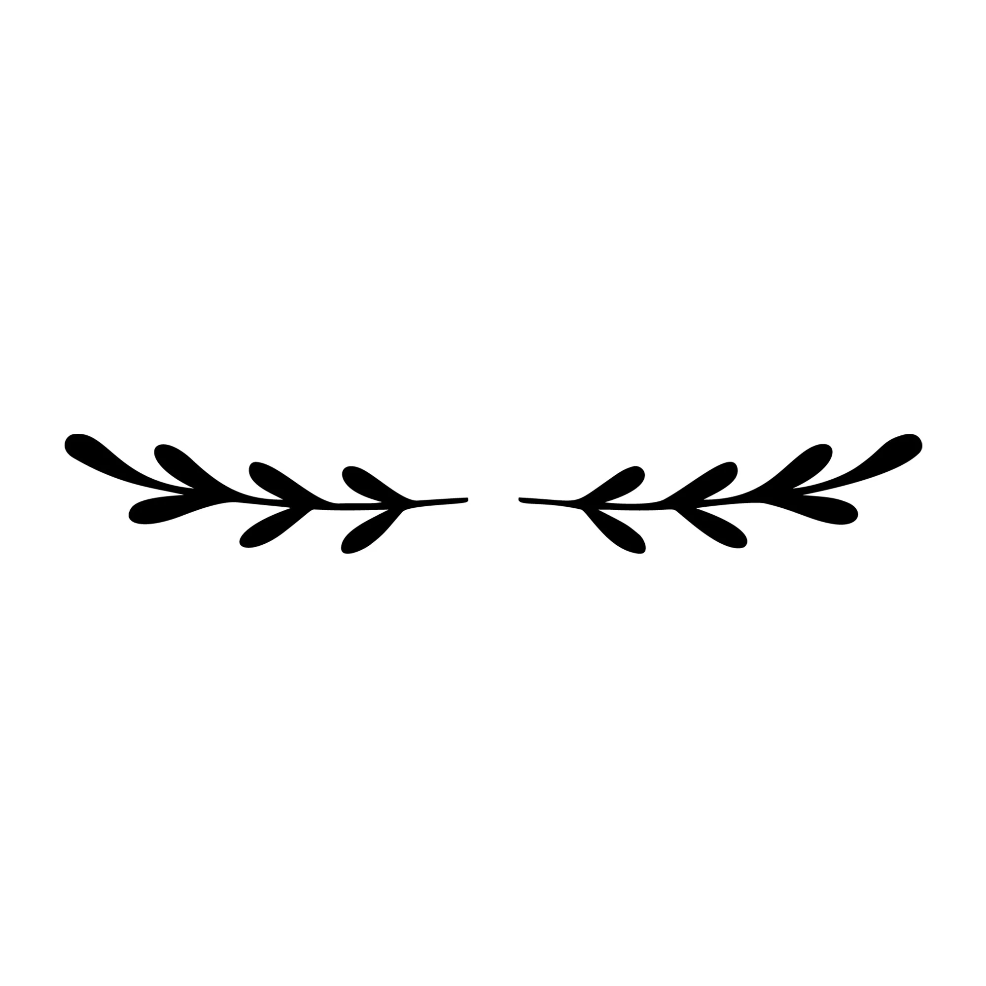Floral Divider SVG