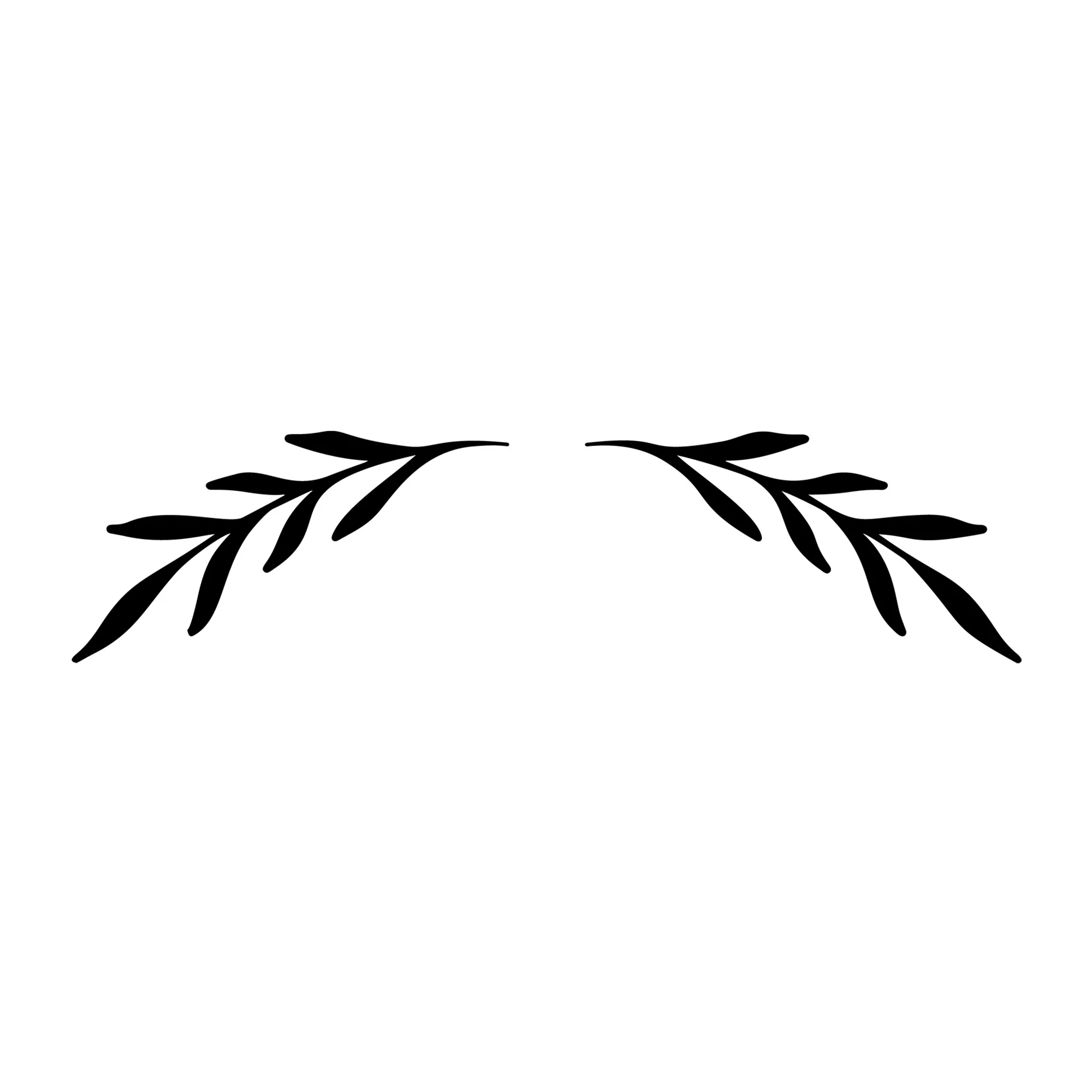 Floral Divider SVG