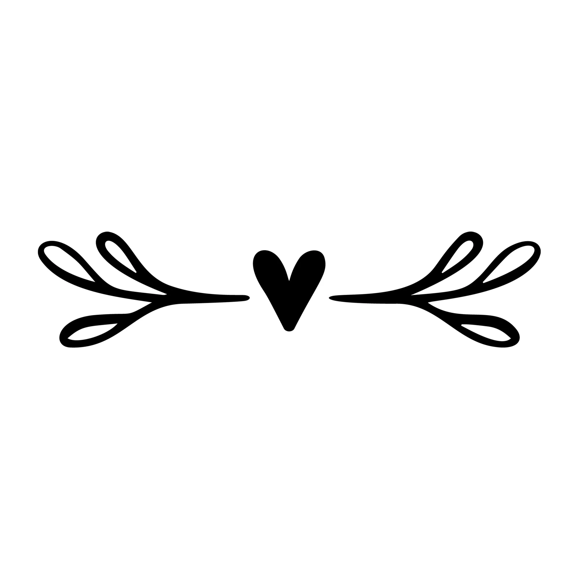 Floral Divider SVG