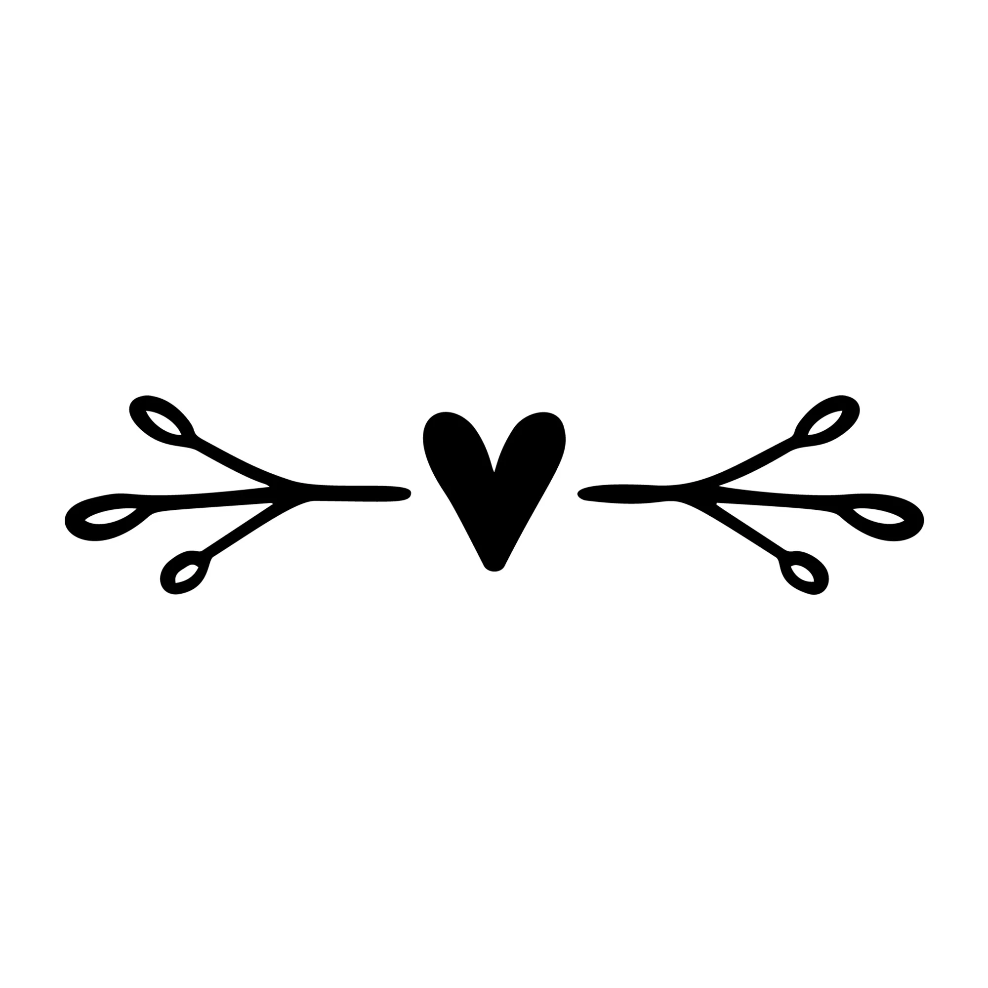 Floral Divider SVG