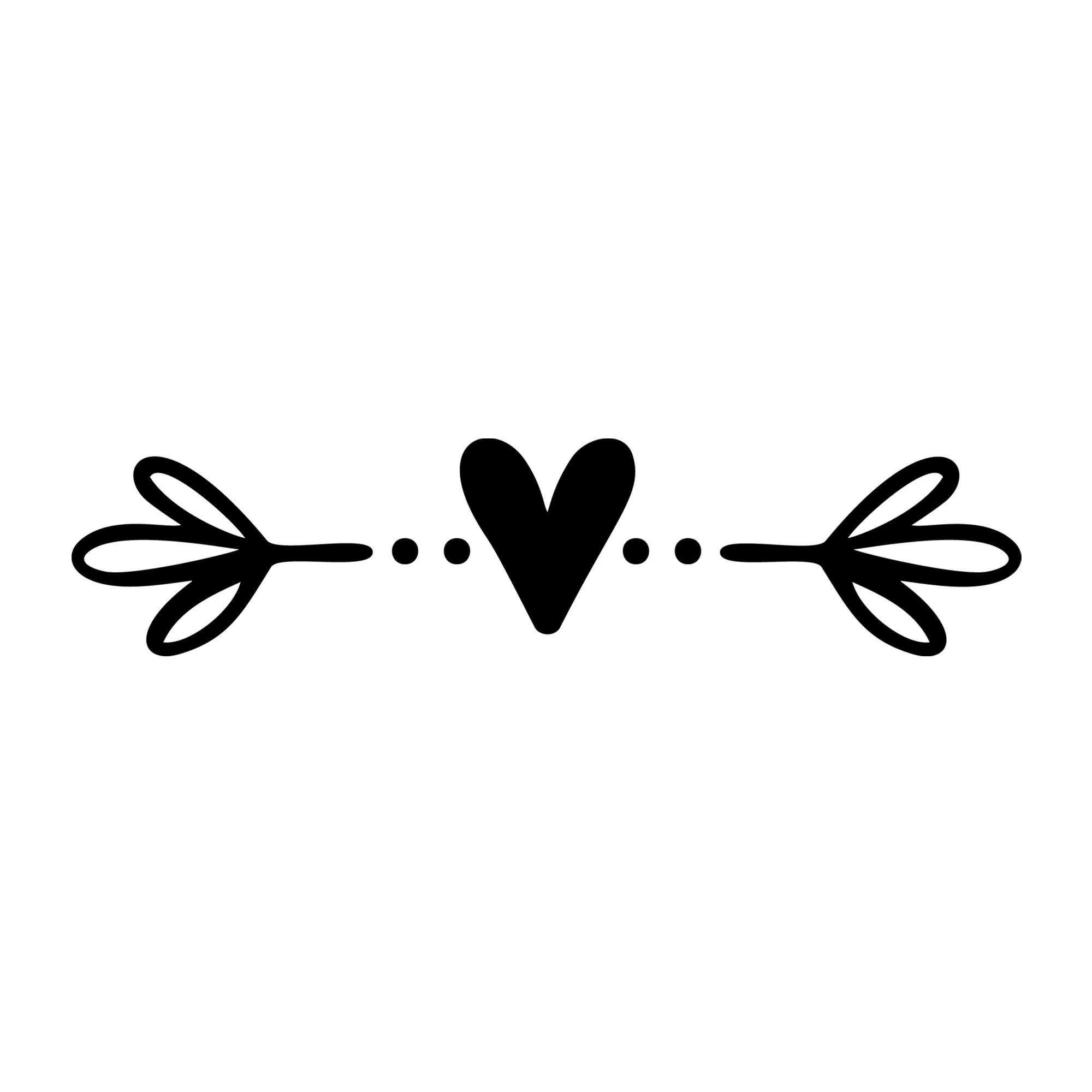 Floral Divider SVG