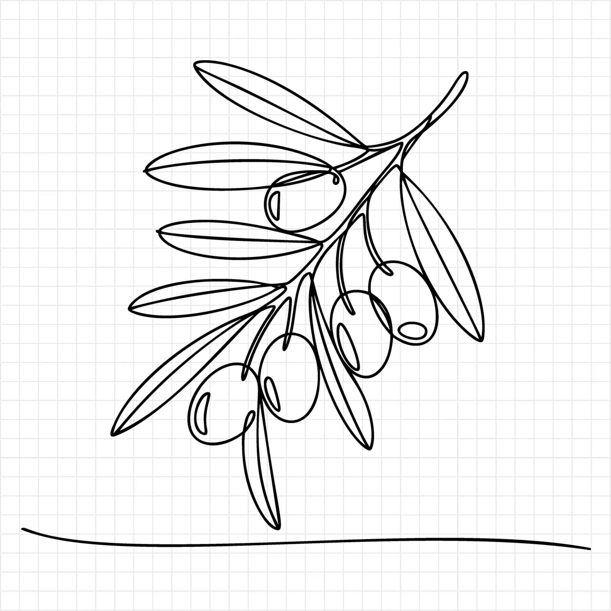 Floral Line Art SVG Bundle - Image 16