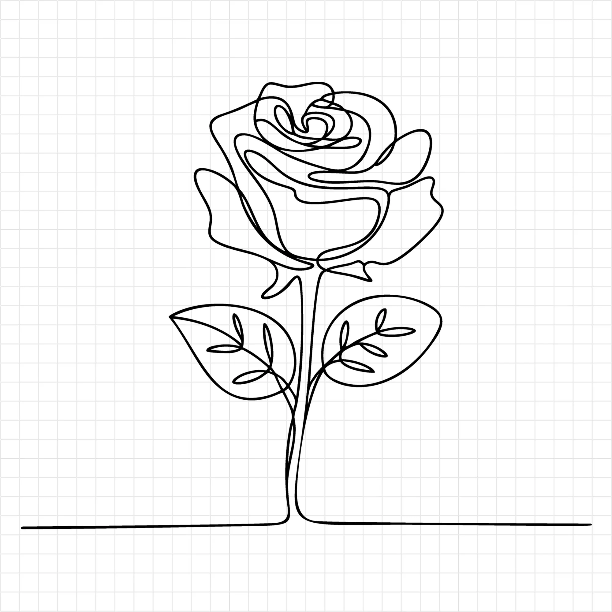 Floral Line Art SVG Bundle - Image 2