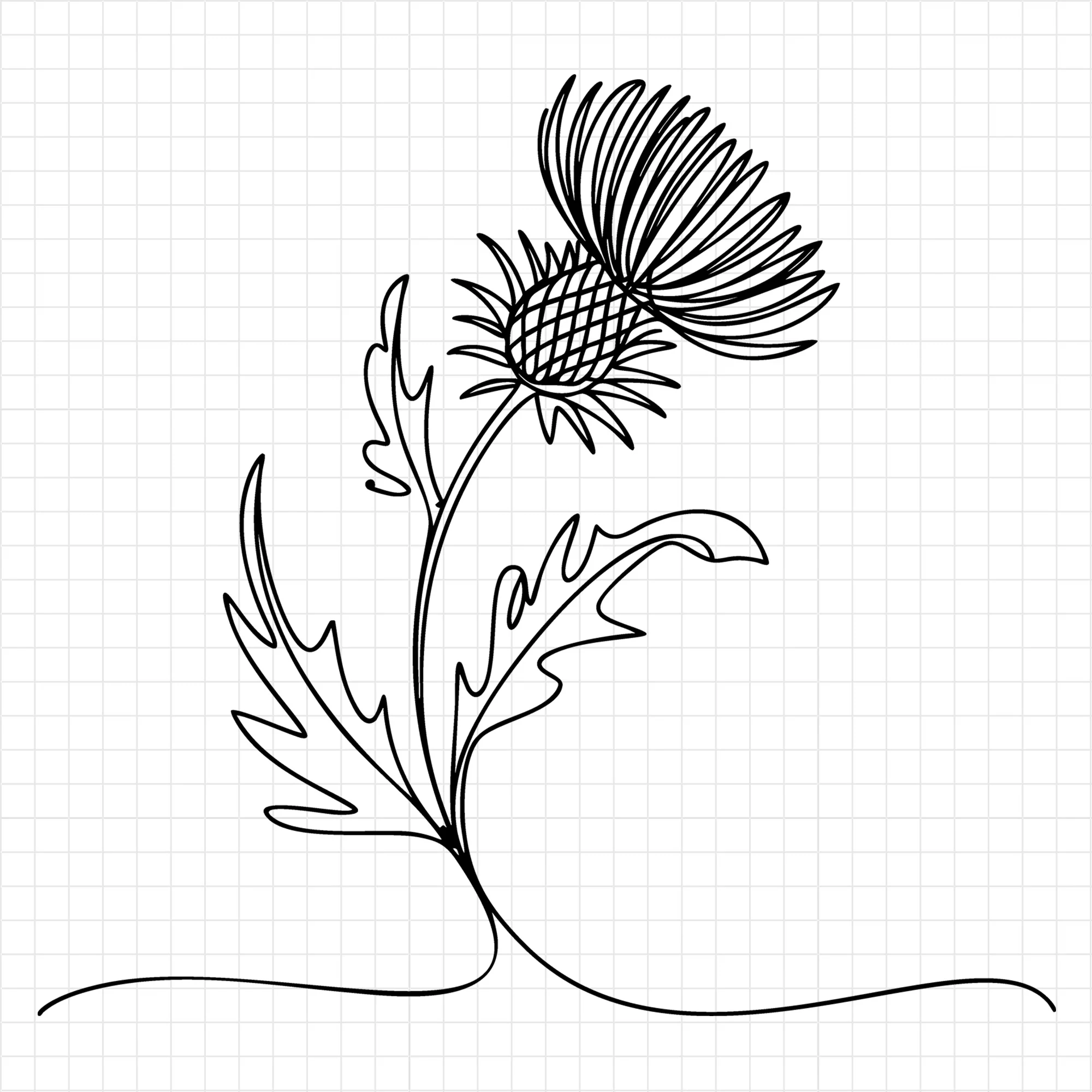 Floral Line Art SVG Bundle - Image 8