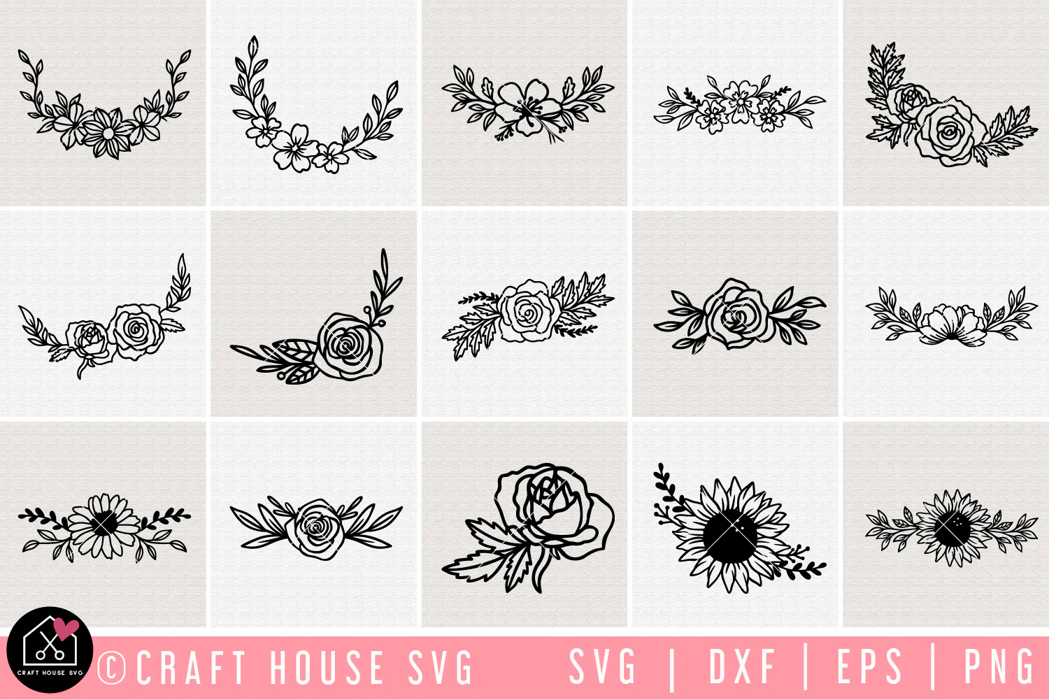 Flowers SVG Bundle - Image 3
