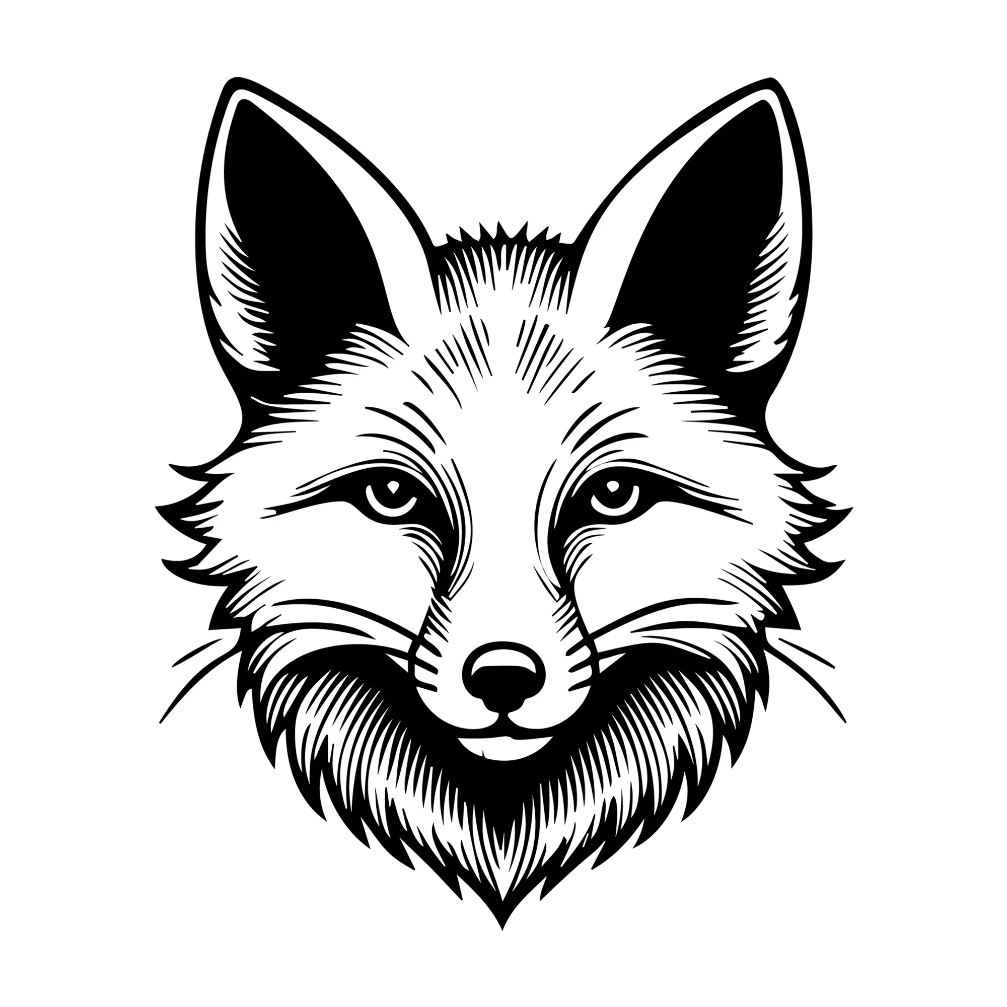 Fox Head SVG