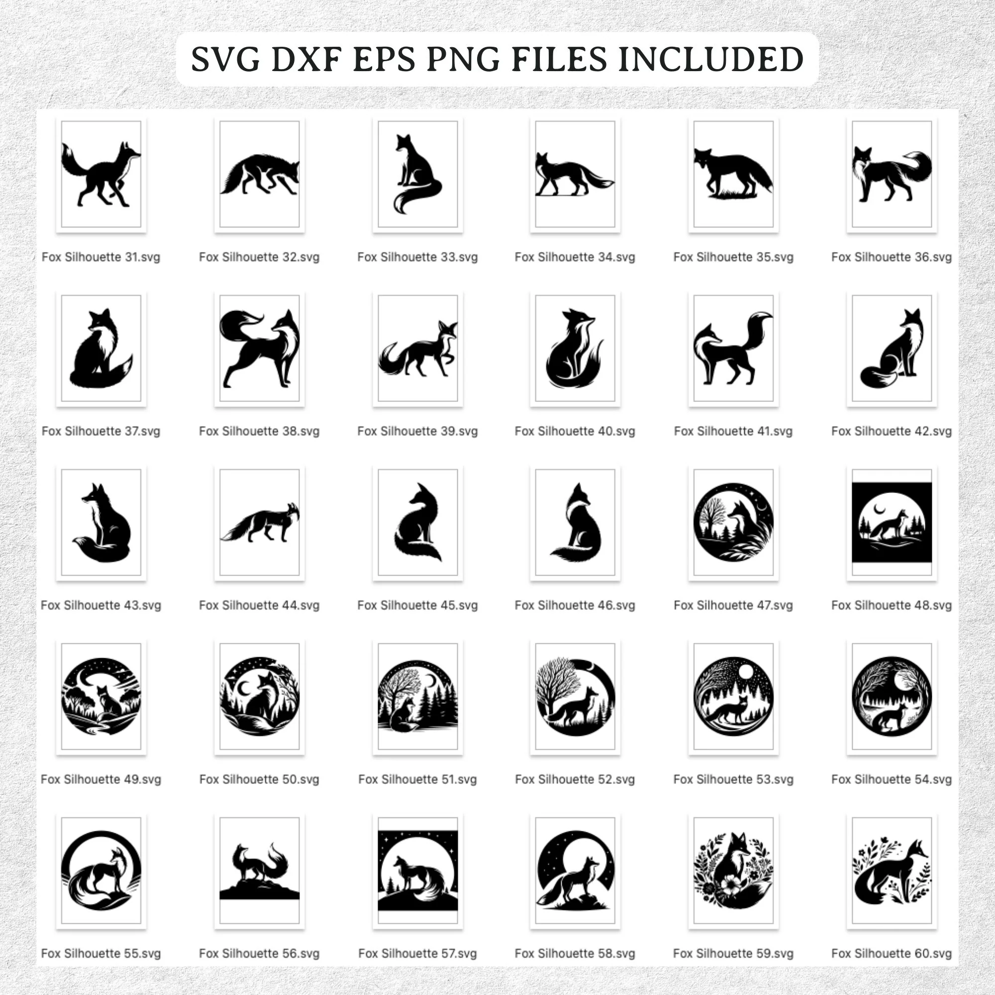 Fox SVG Bundle - Image 3
