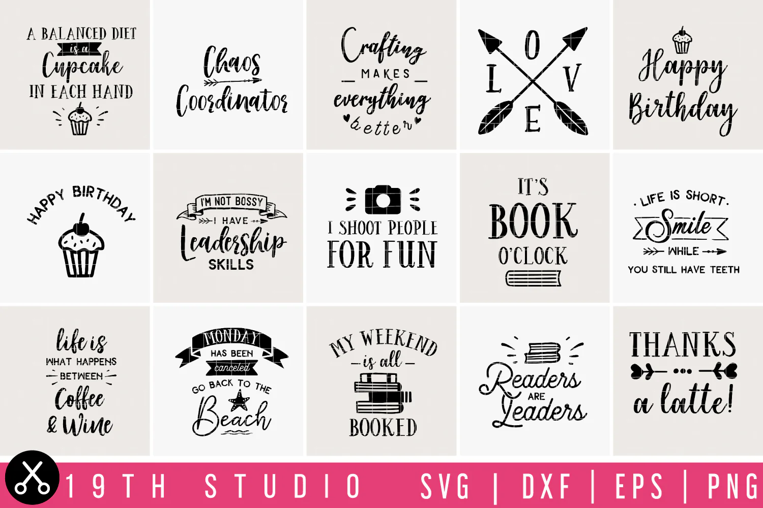 Fun Quotes SVG Bundle - Image 3