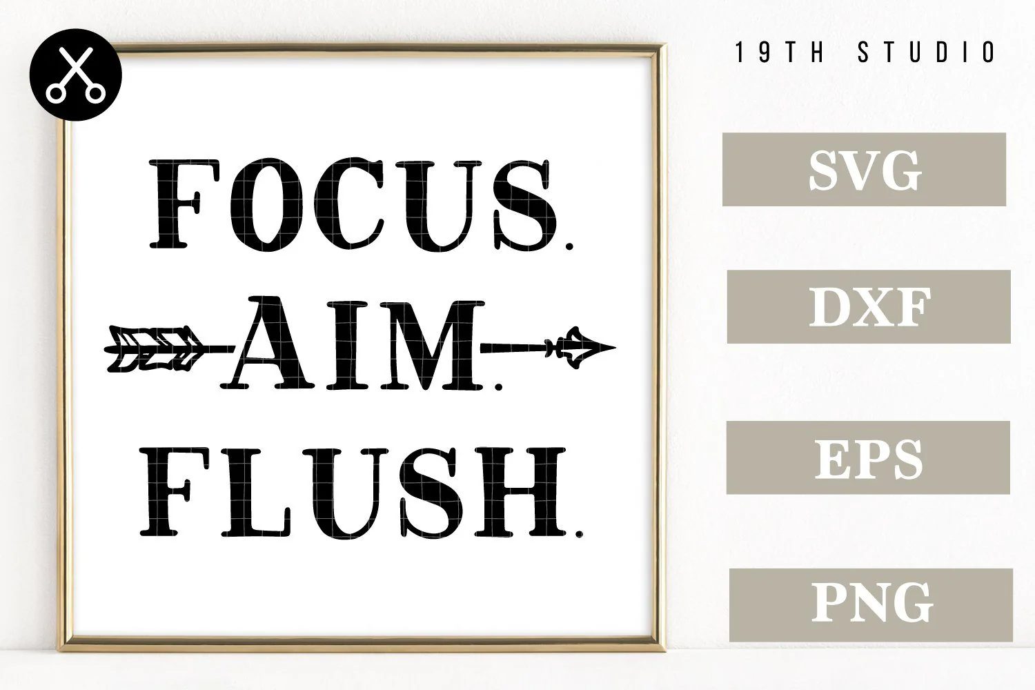 Funny Bathroom Signs SVG Bundle - Image 5