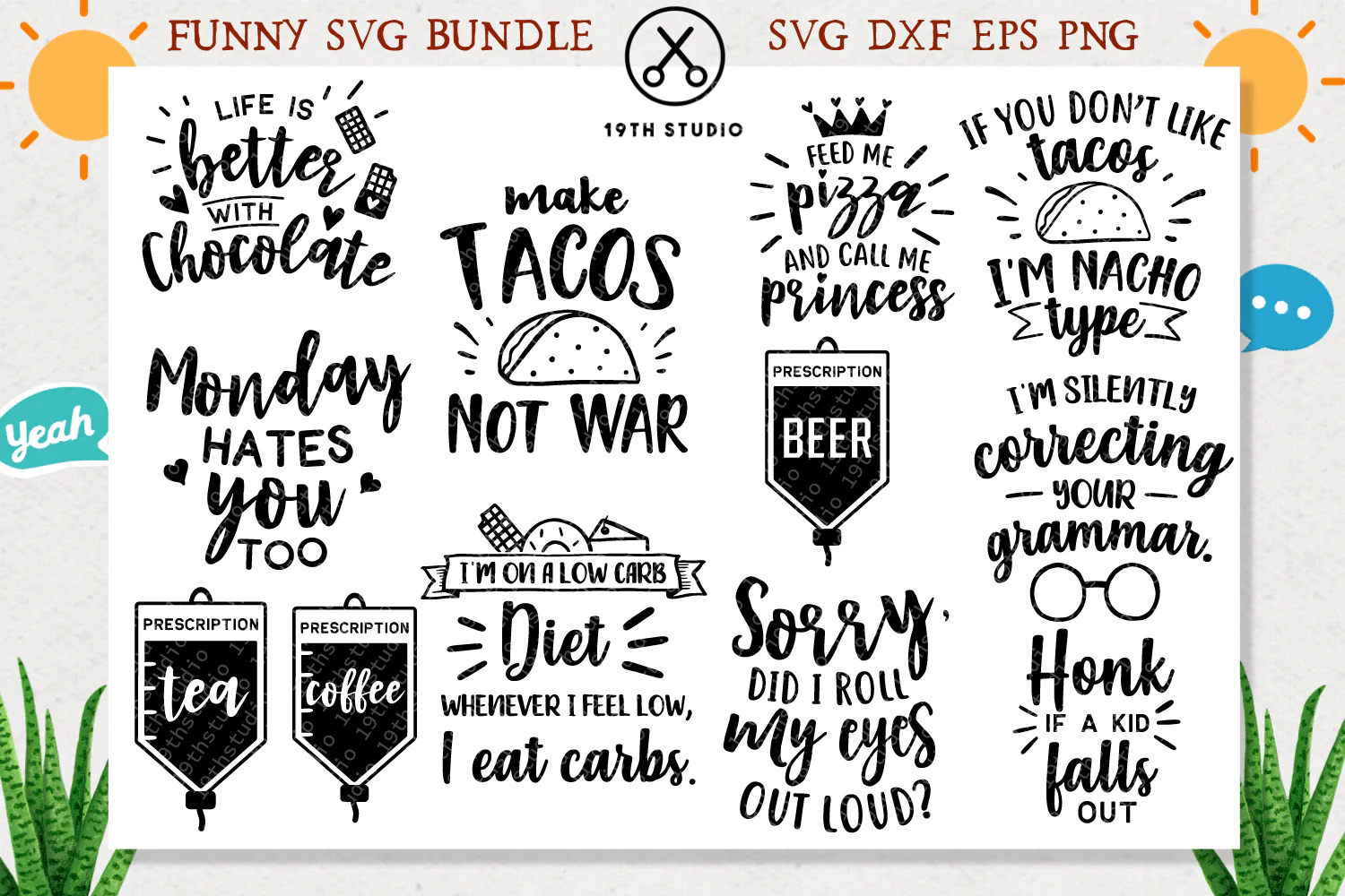 Funny quotes SVG bundle - Image 4