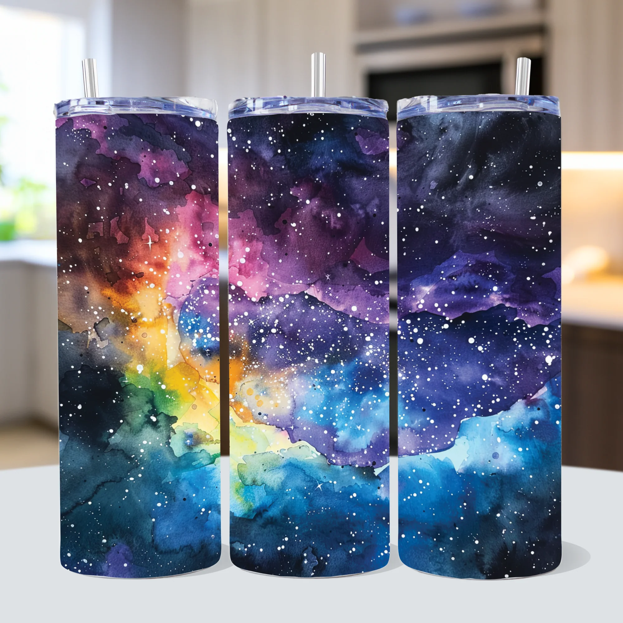 Galaxy Tumbler Sublimation Bundle PNG 20 oz - Image 2