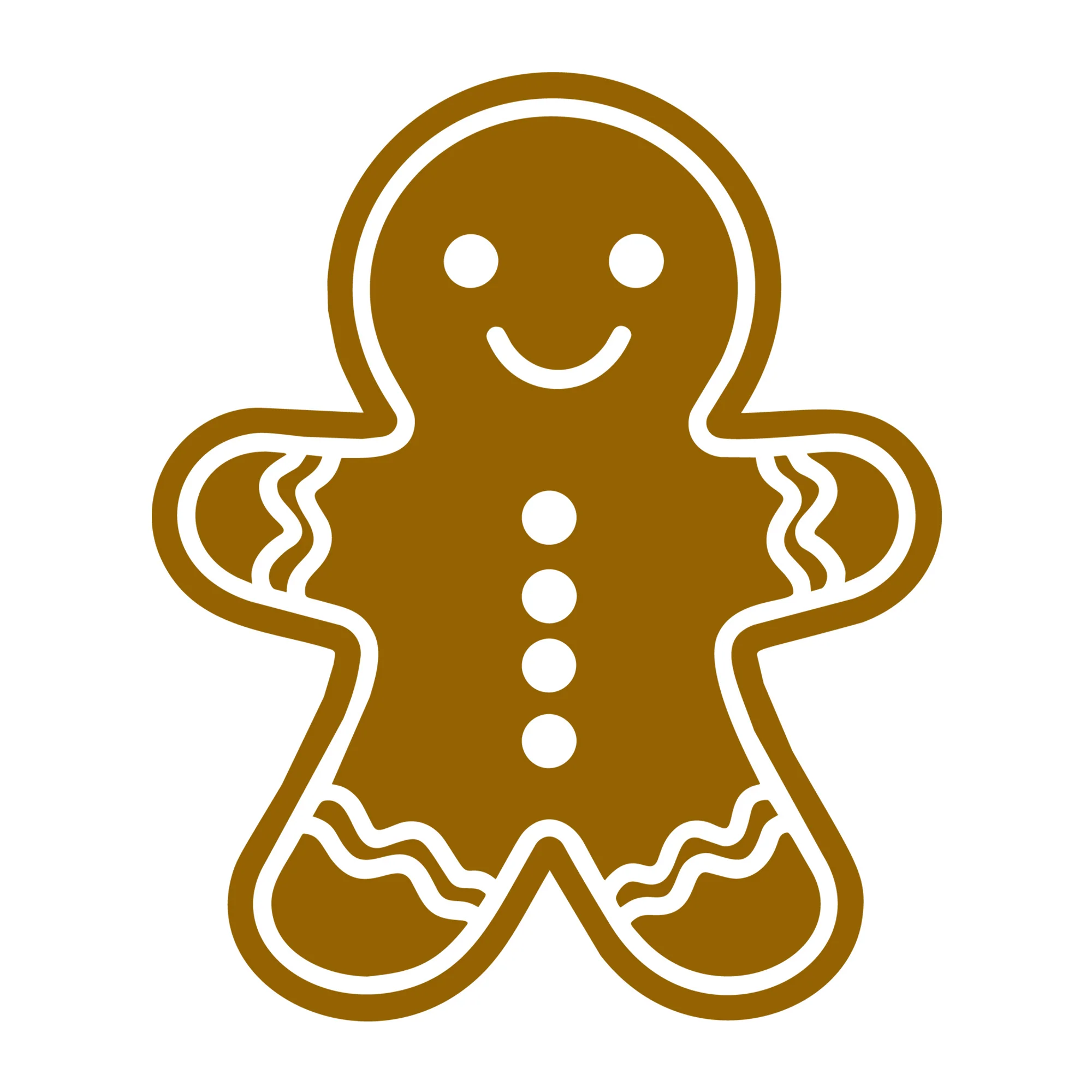 Gingerbread Man SVG