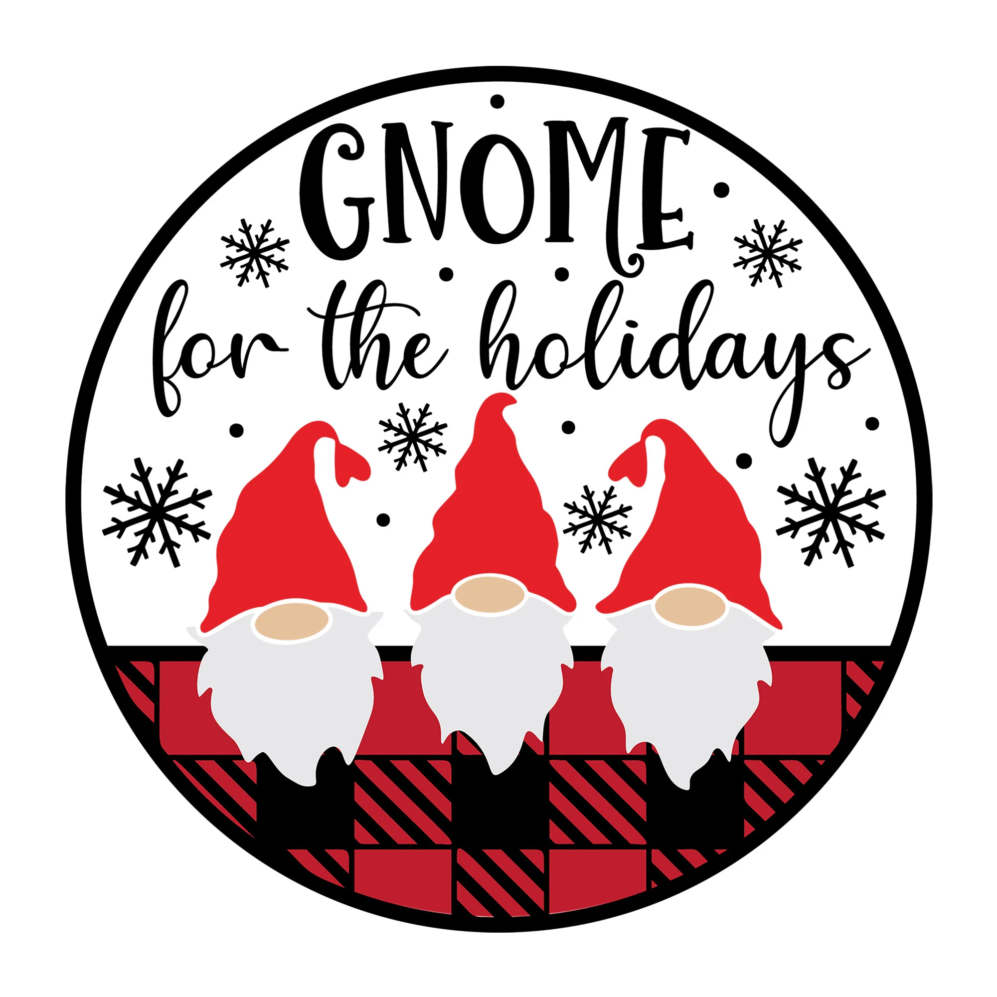 Gnome For The Holidays SVG