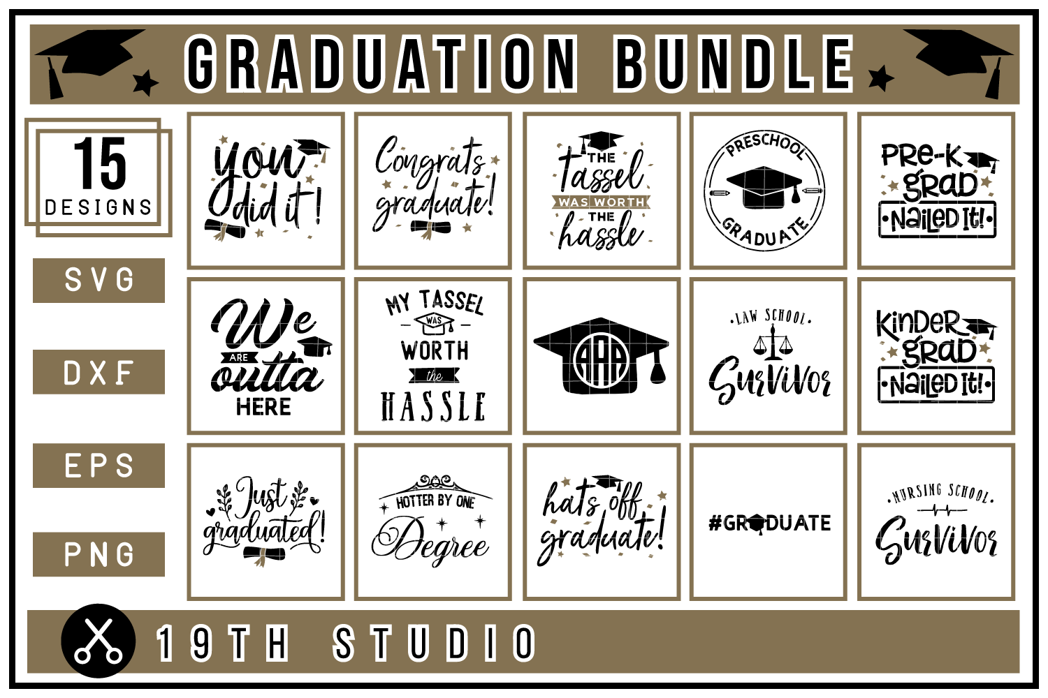 Graduation SVG Bundle - Image 2