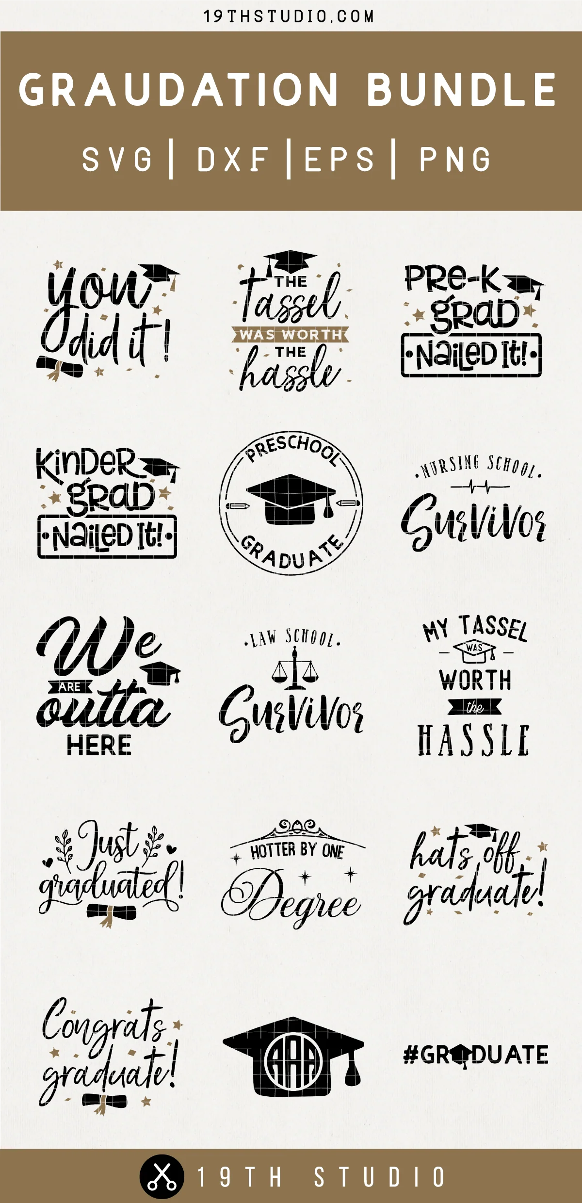 Graduation SVG Bundle - Image 3