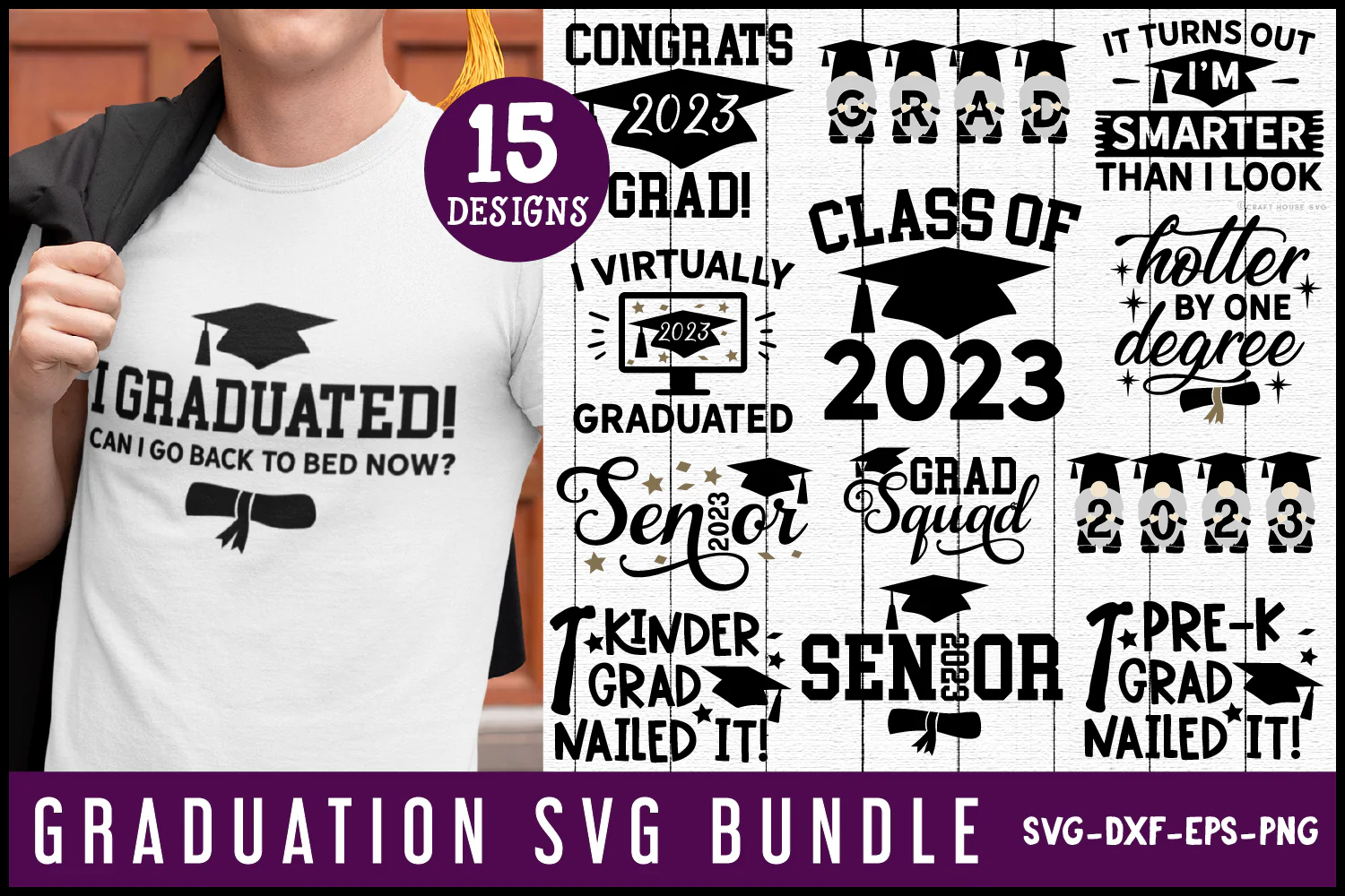Graduation SVG Bundle - Image 2