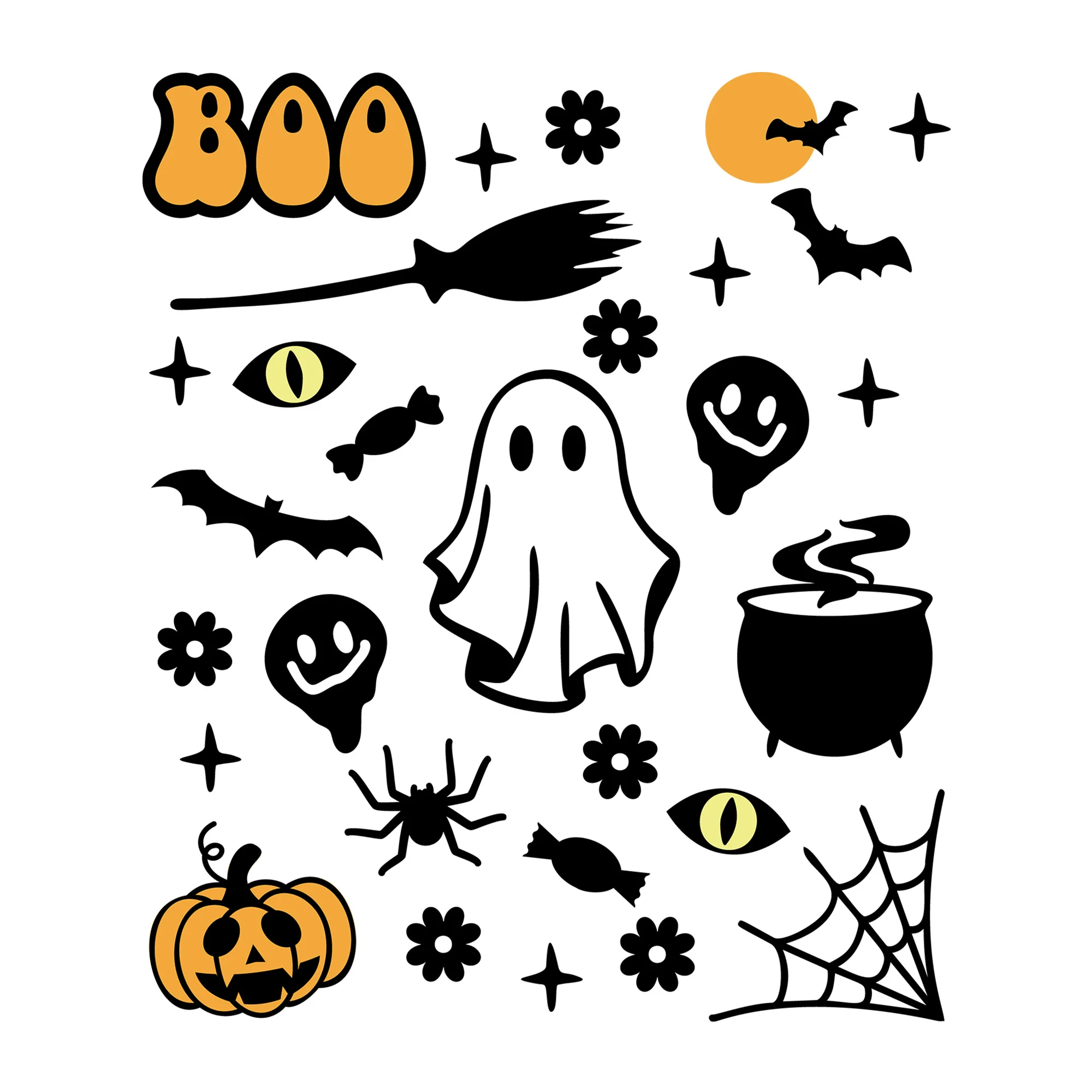 Halloween Doodles SVG
