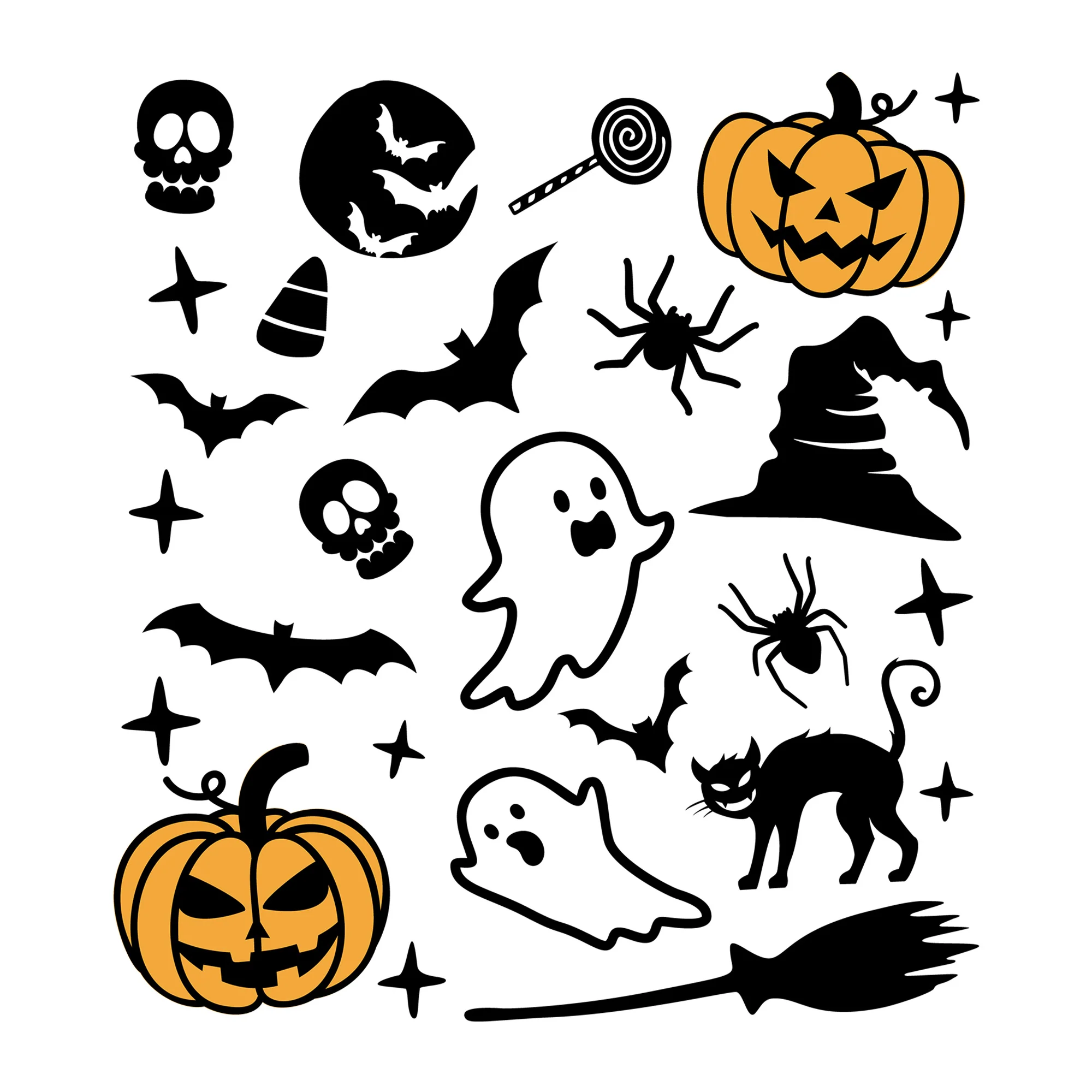 Halloween Doodles SVG