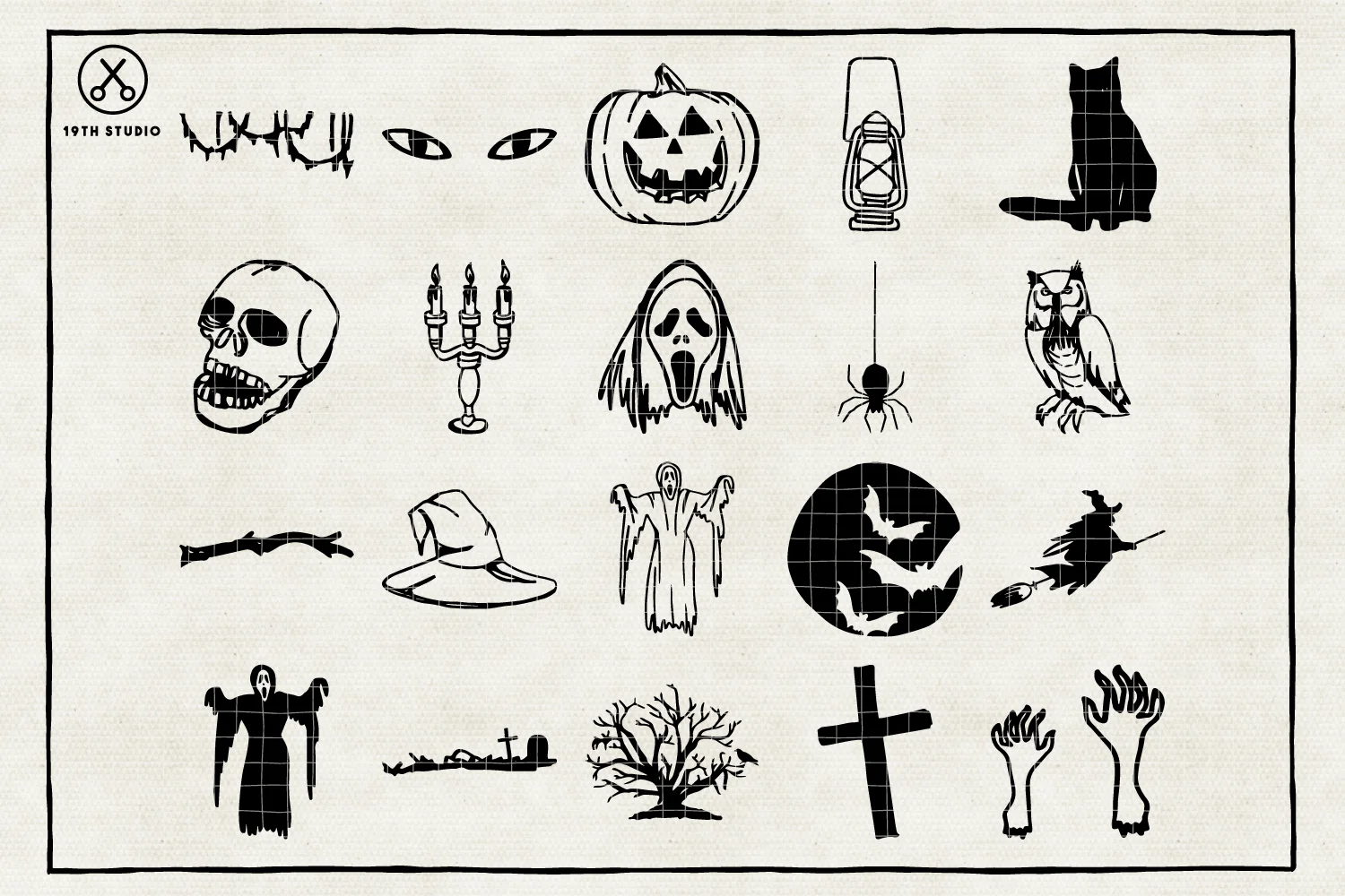 Halloween Illustration Pack - VB13 - Image 2