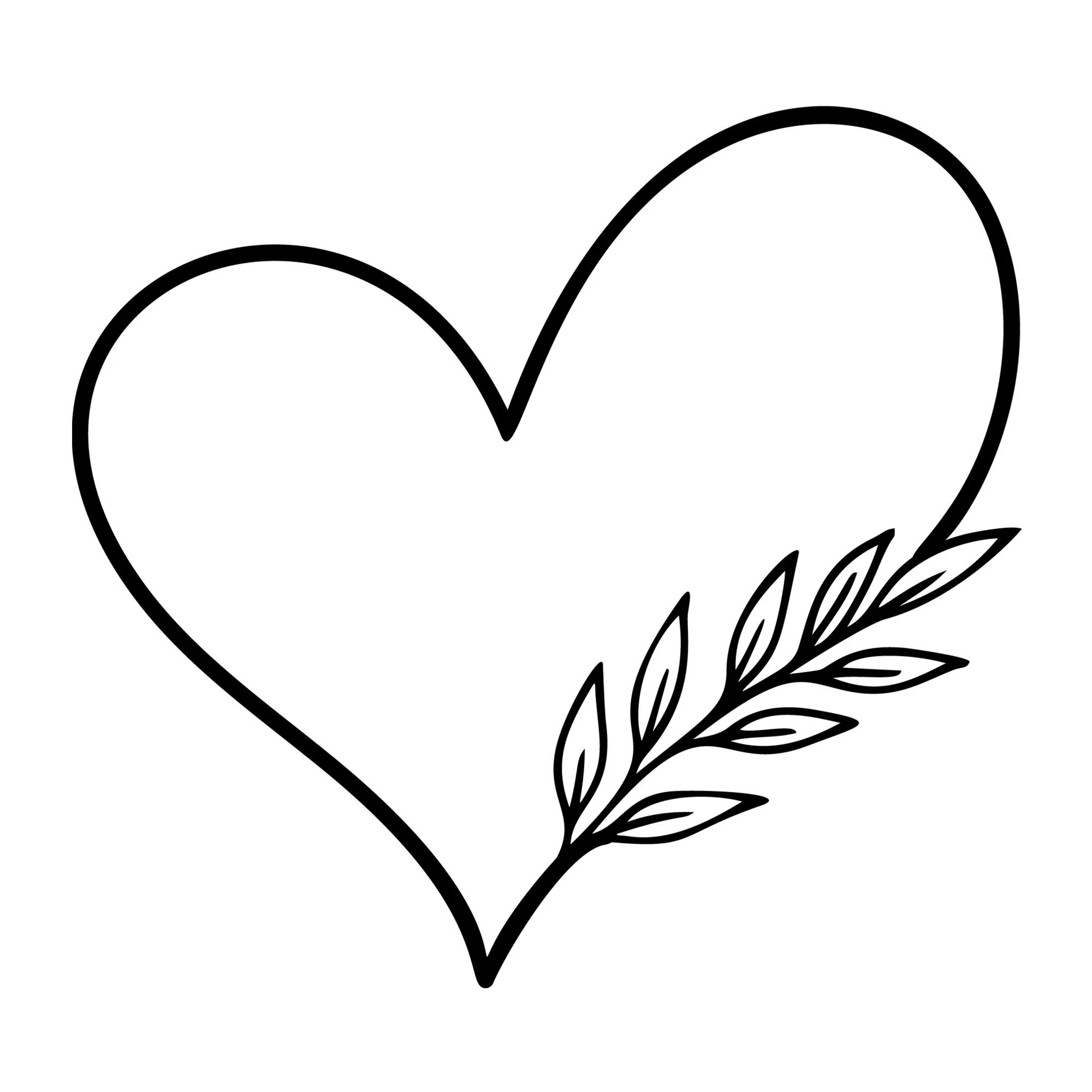 Heart Frame SVG