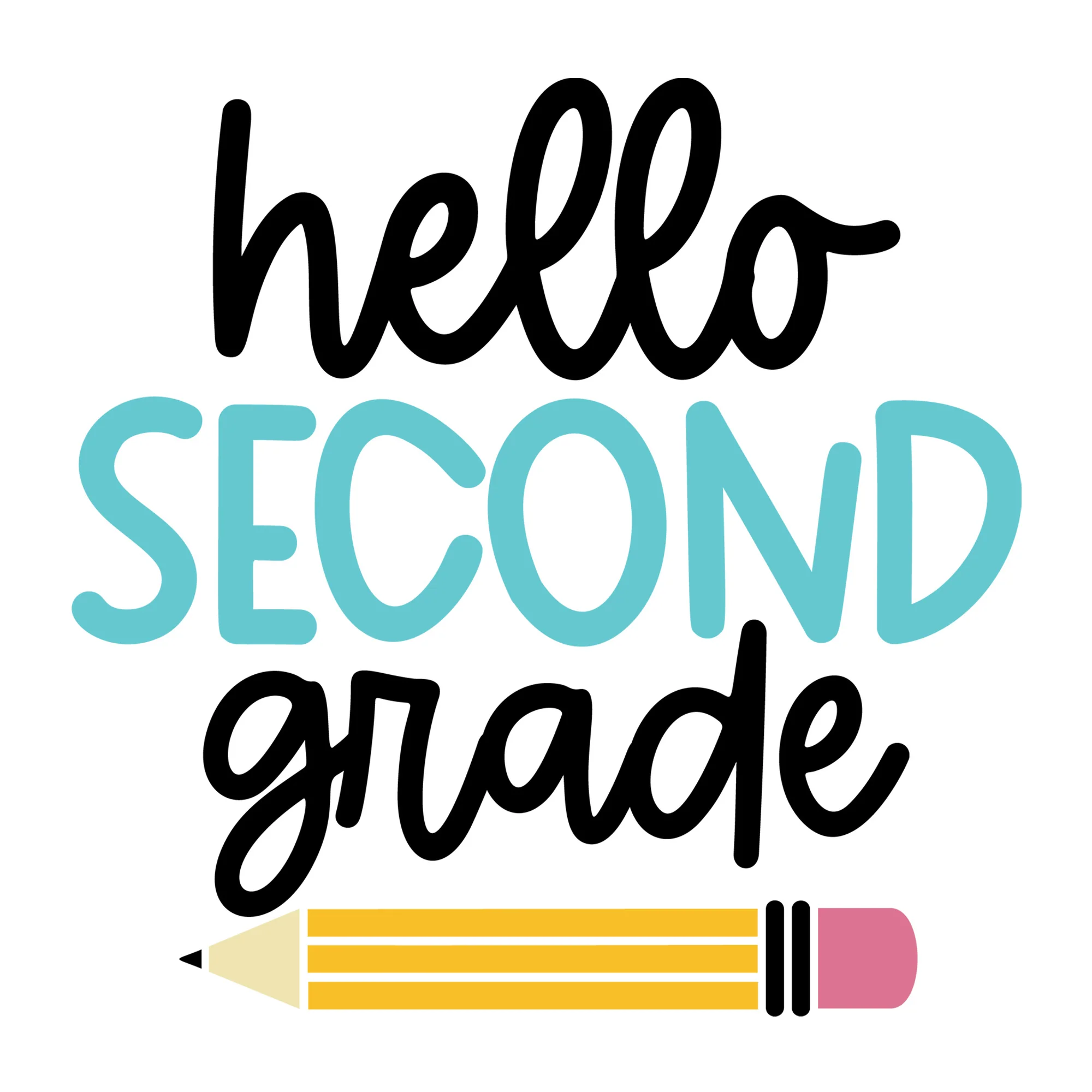 Hello Second Grade SVG