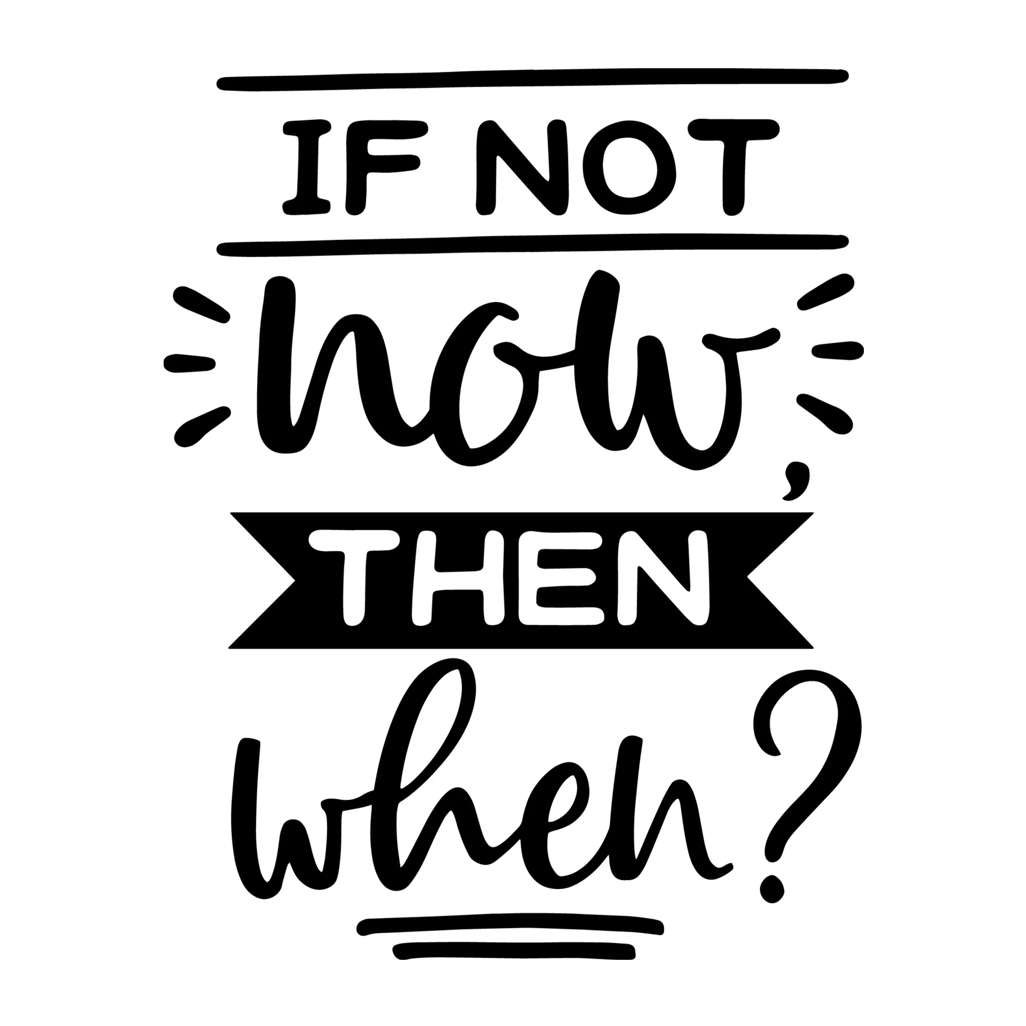 If not now then when SVG