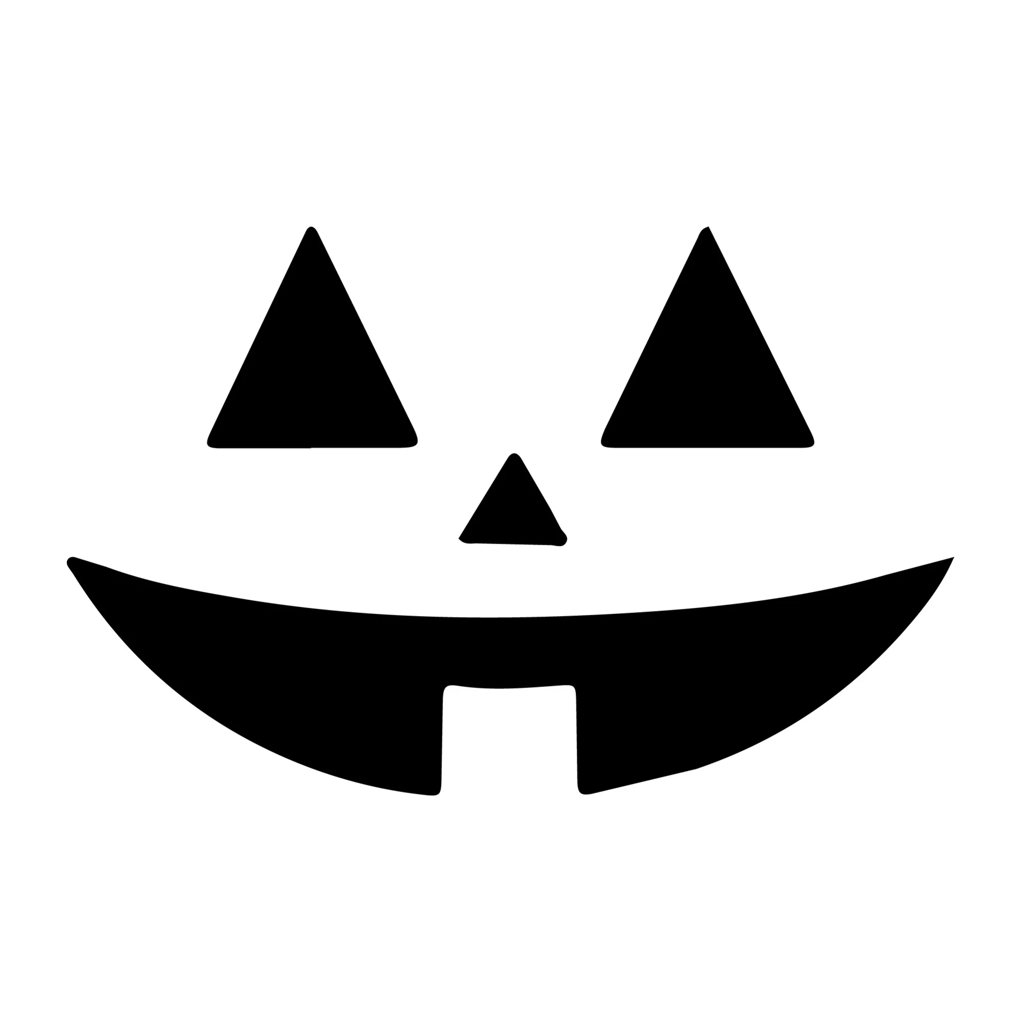 Jack O Lantern Face SVG