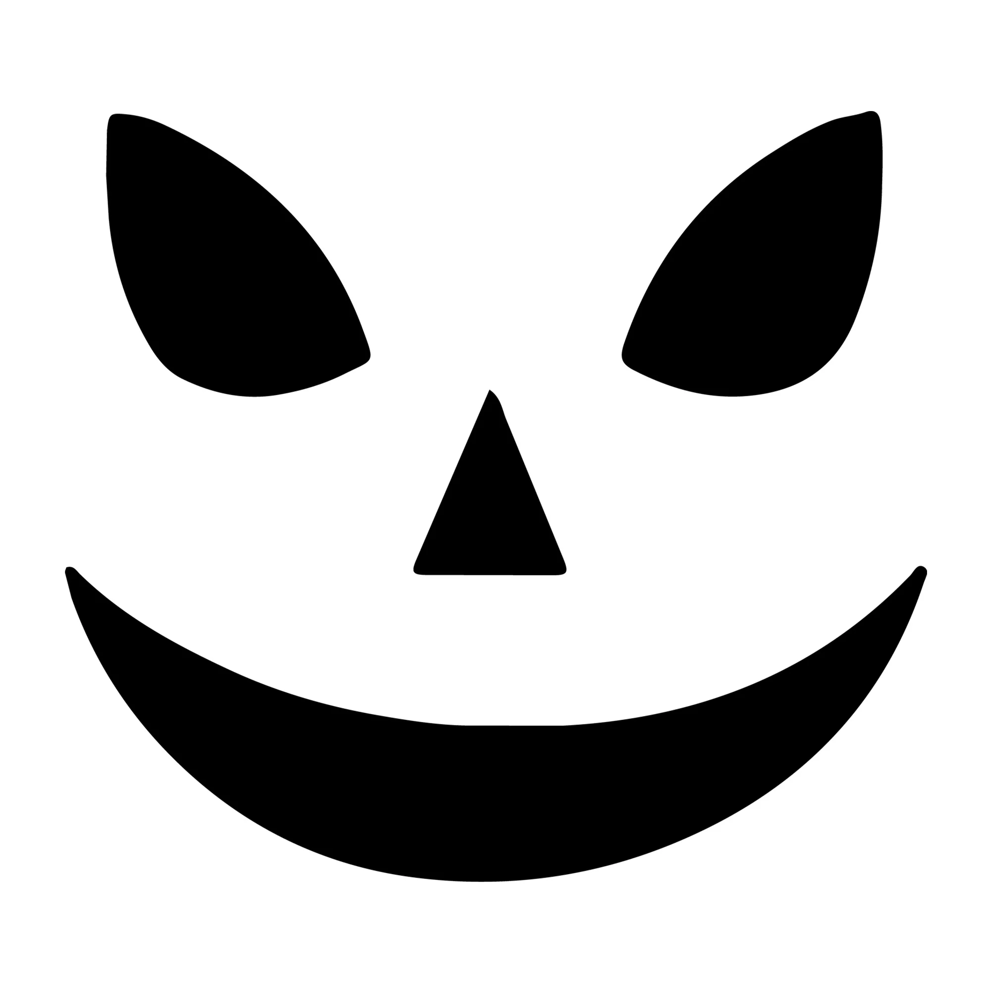 Jack O Lantern Face SVG