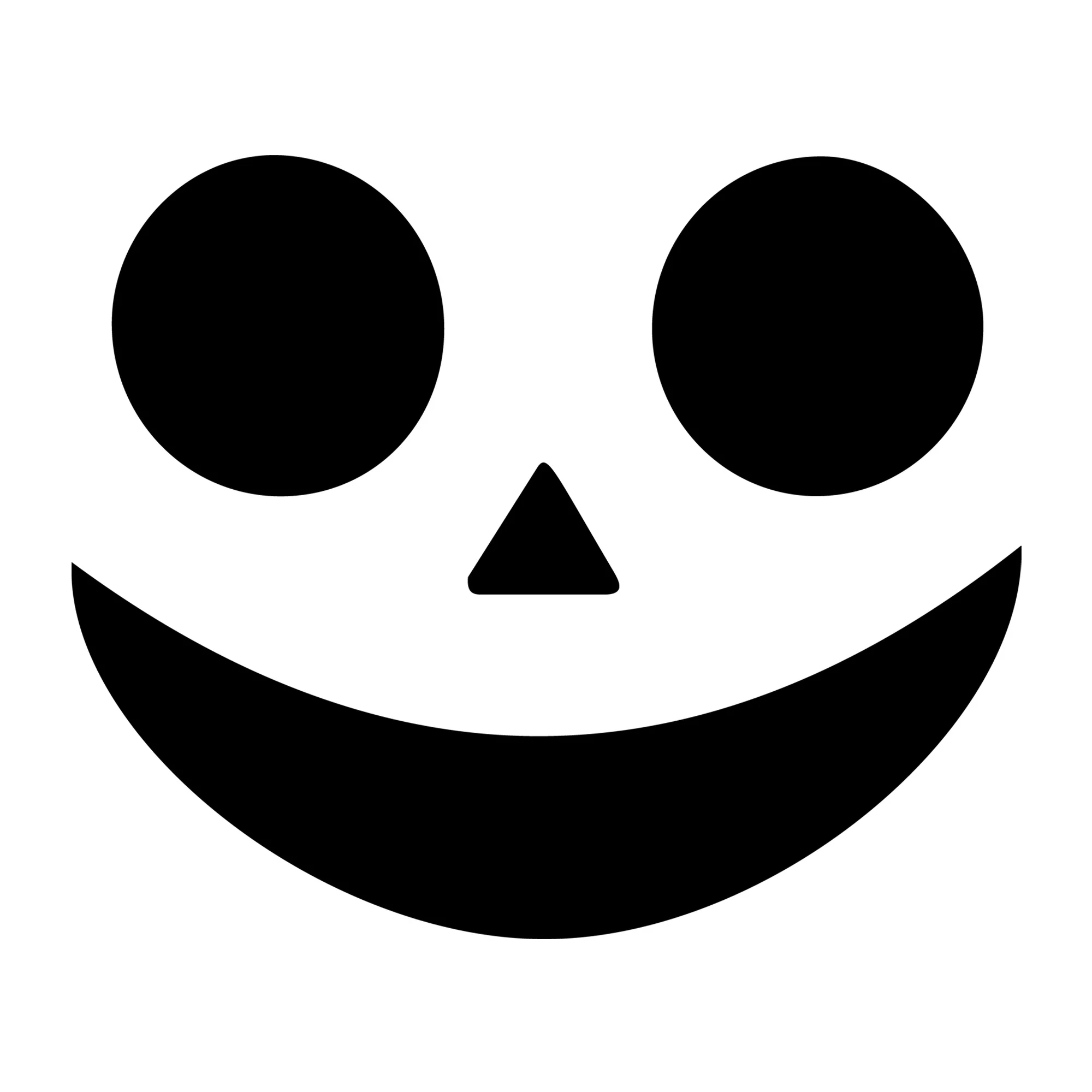 Jack O Lantern Face SVG