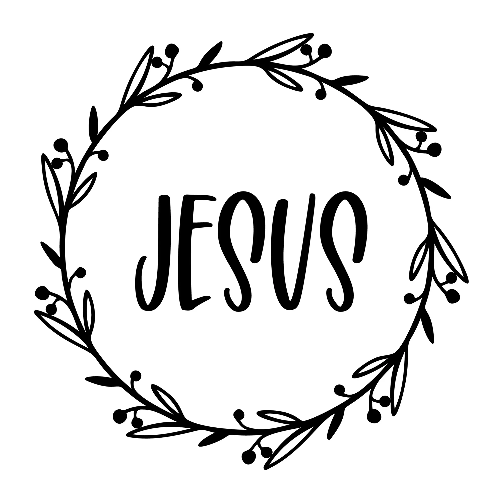 Jesus SVG