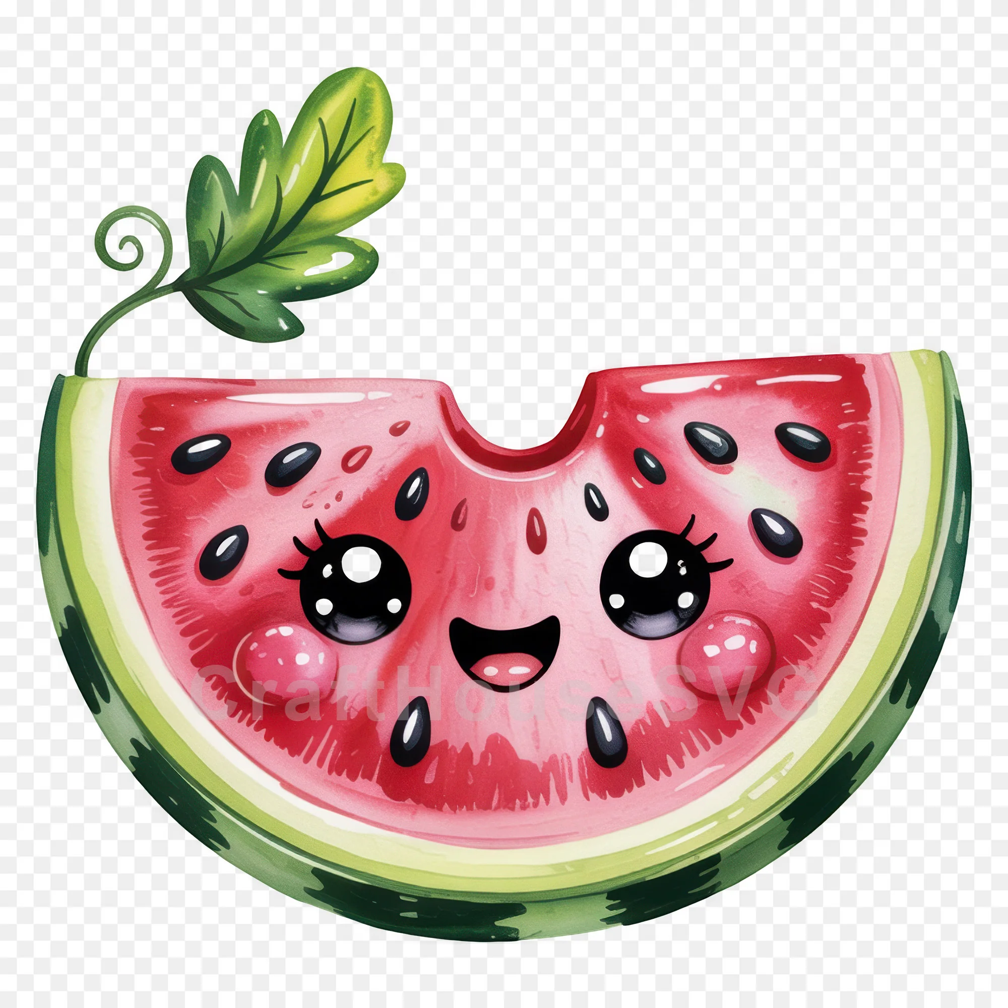 Kawaii Fruit Clipart Sublimation PNG Bundle - Image 18