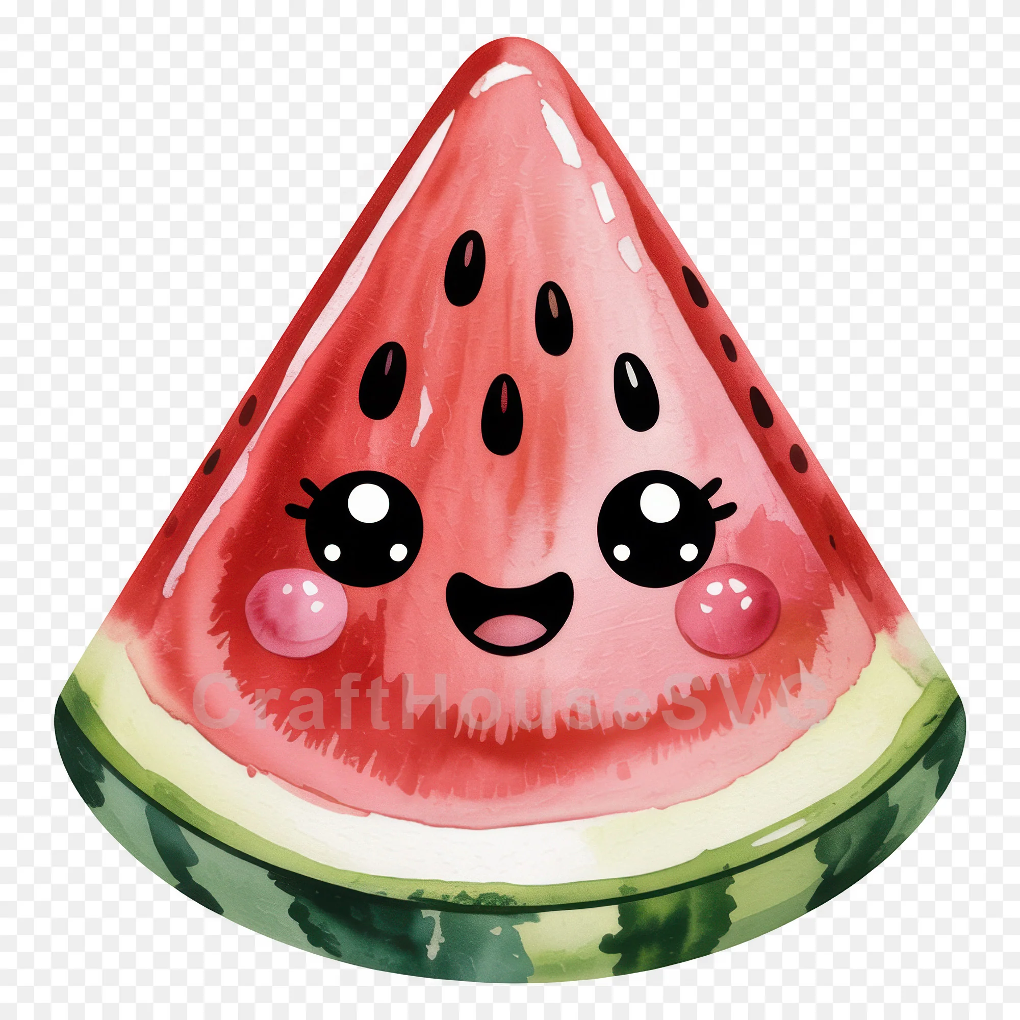 Kawaii Fruit Clipart Sublimation PNG Bundle - Image 40