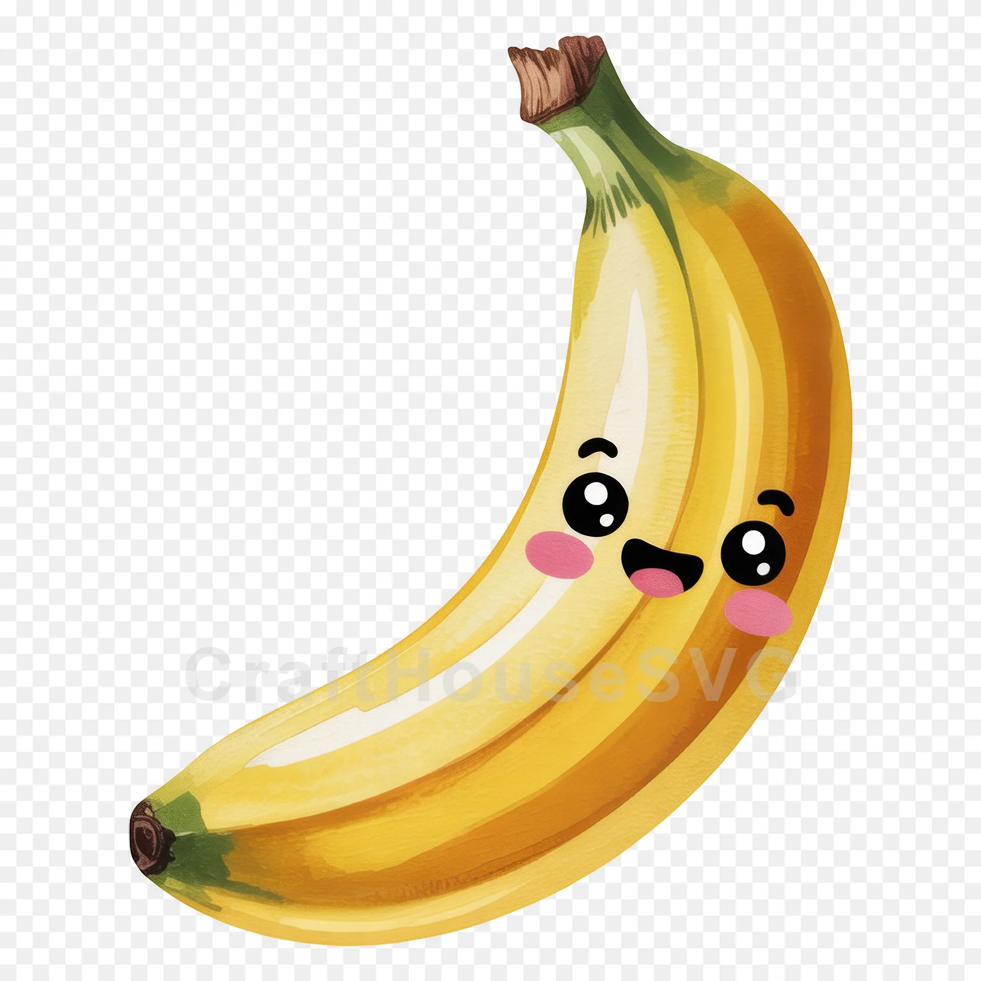 Kawaii Fruit Clipart Sublimation PNG Bundle - Image 5