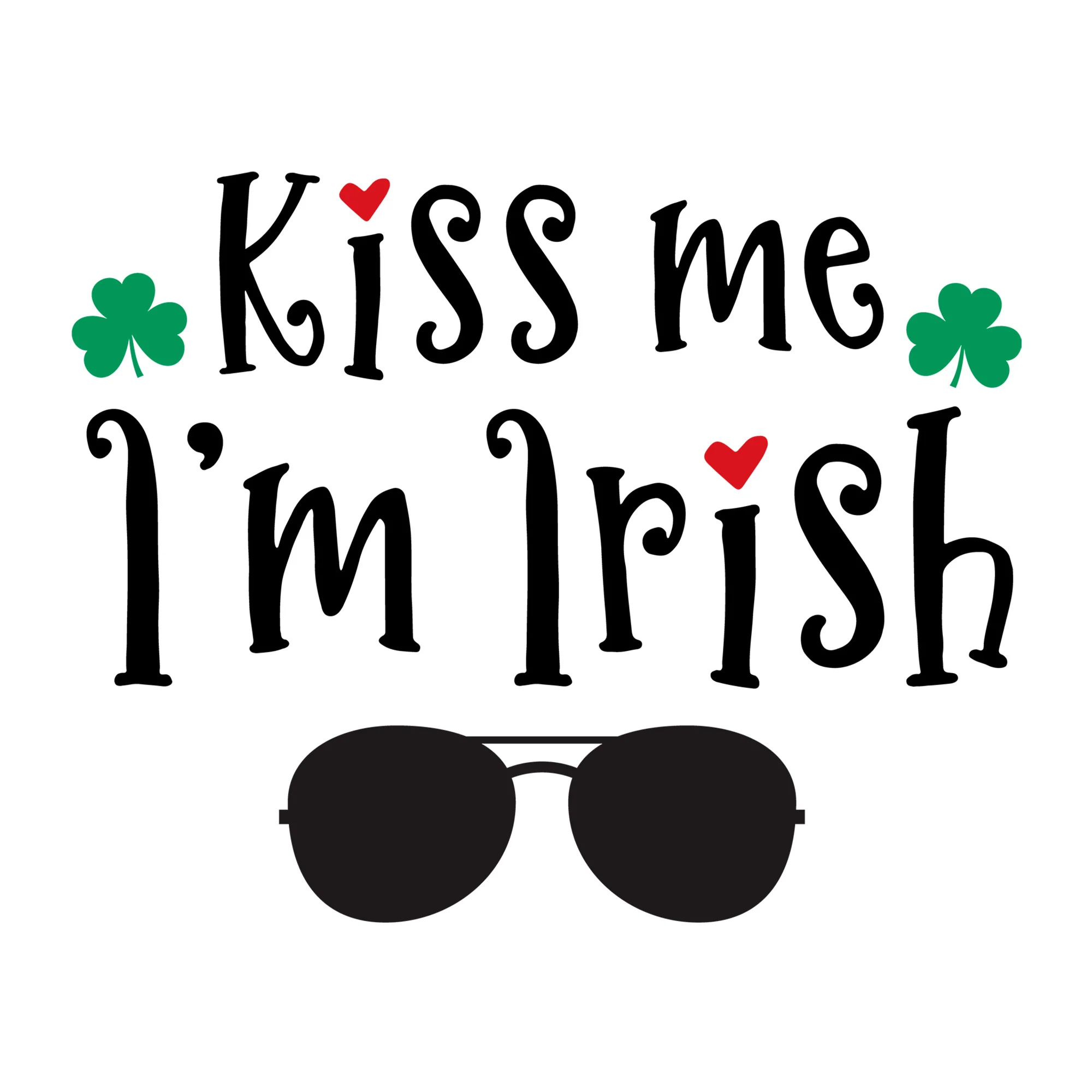 Kiss me I'm Irish SVG