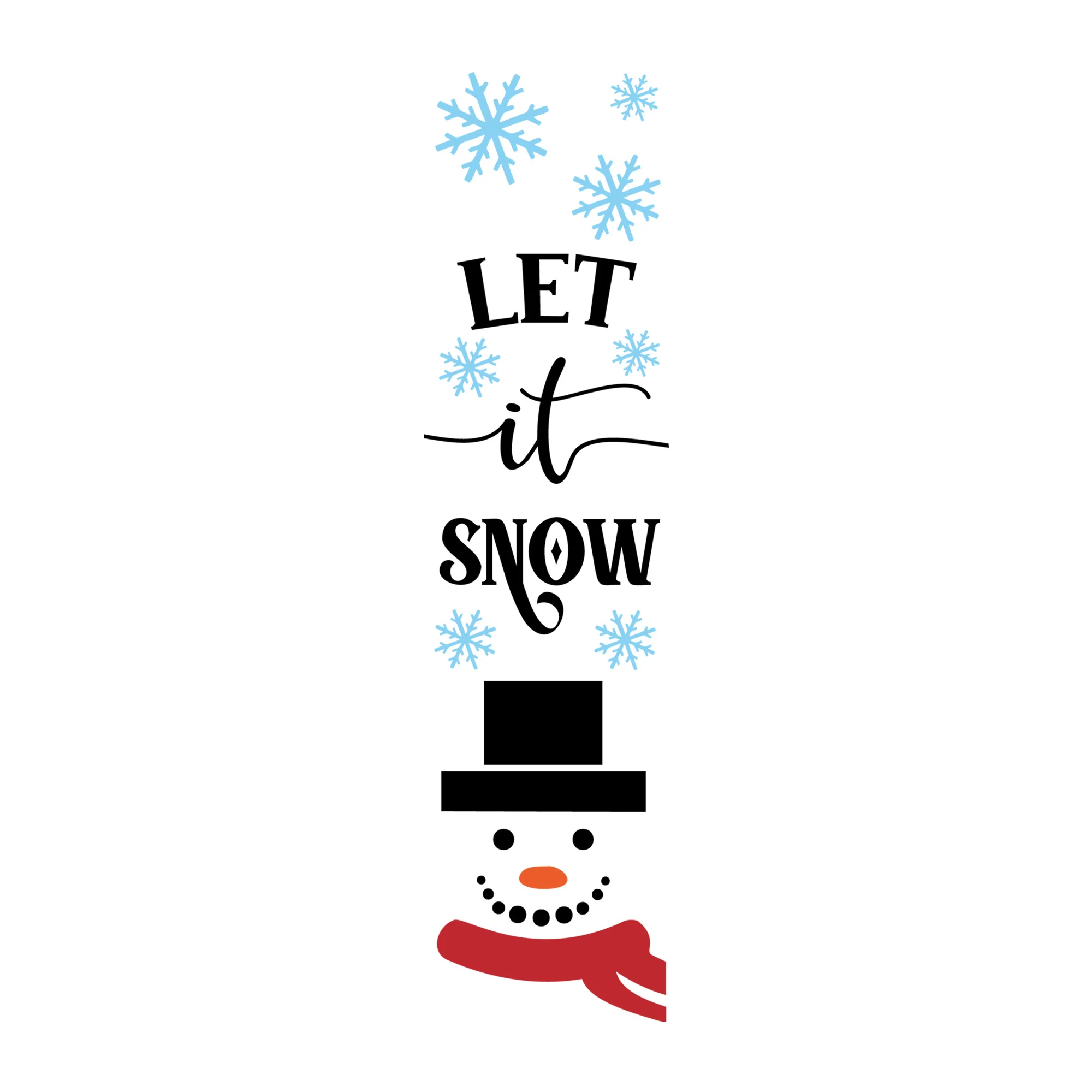 Let It Snow SVG