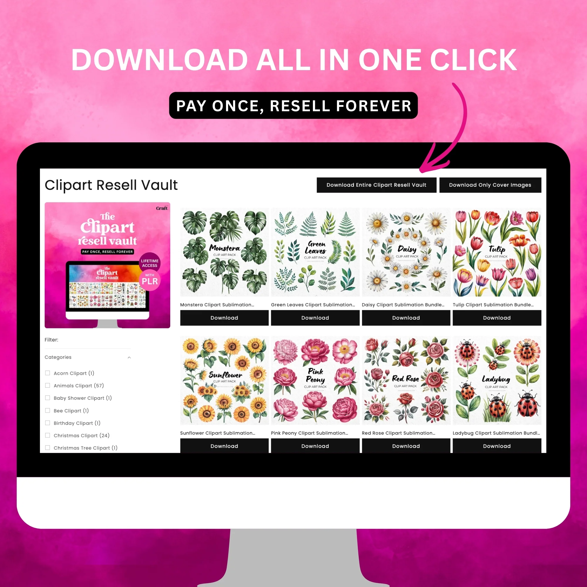 The Clipart Vault Lifetime Access - Image 5