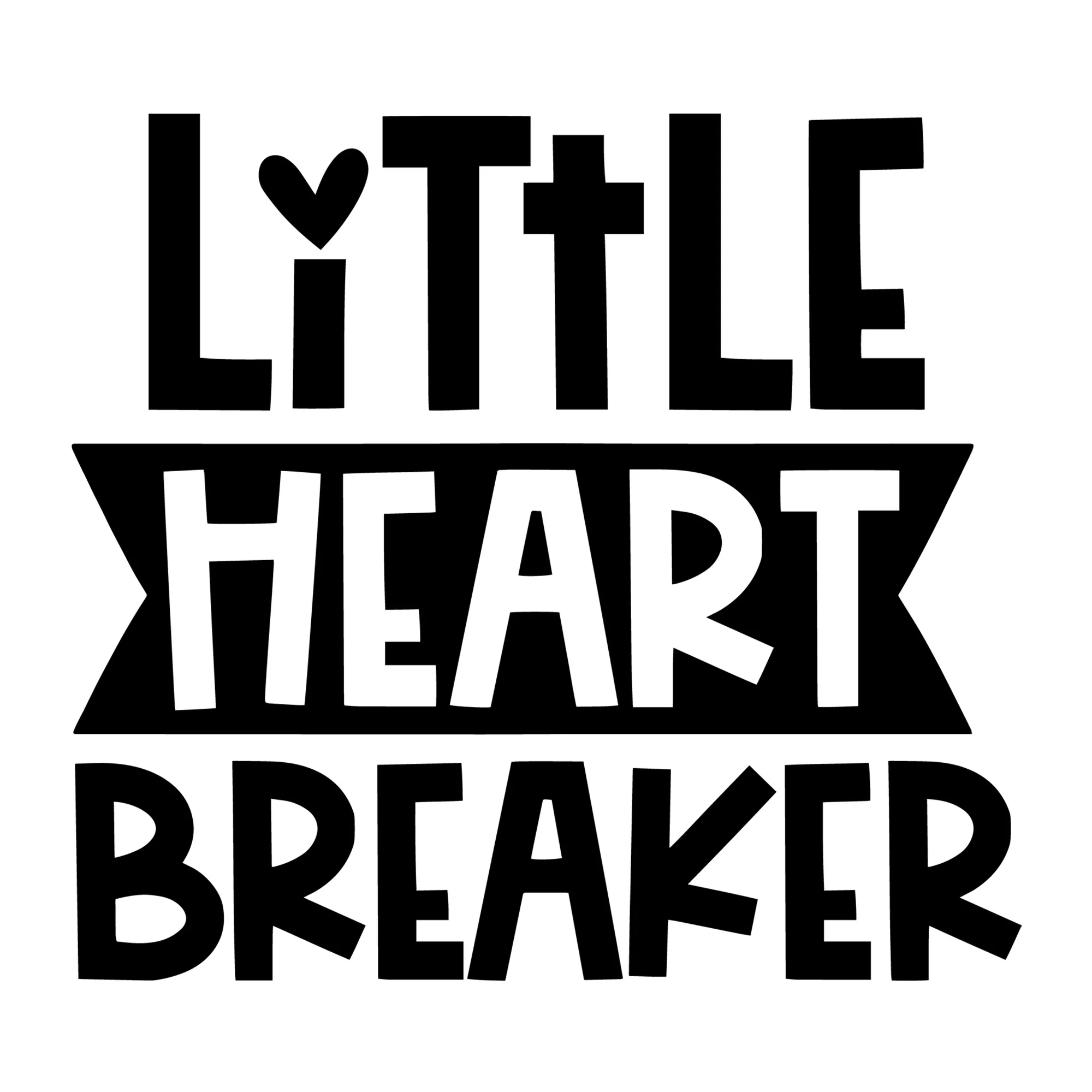 Little Heart Breaker SVG