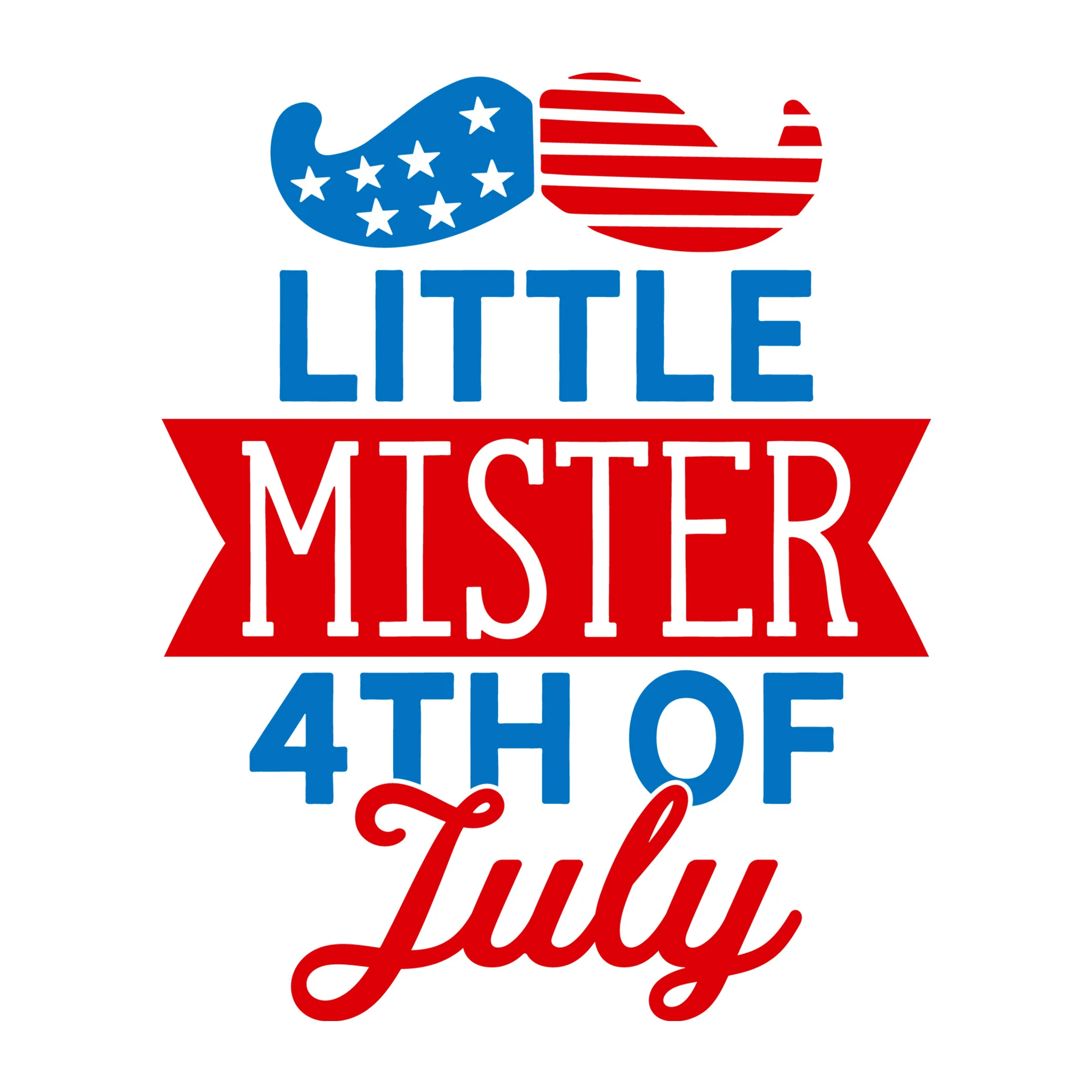 Little Mister 4th of July SVG
