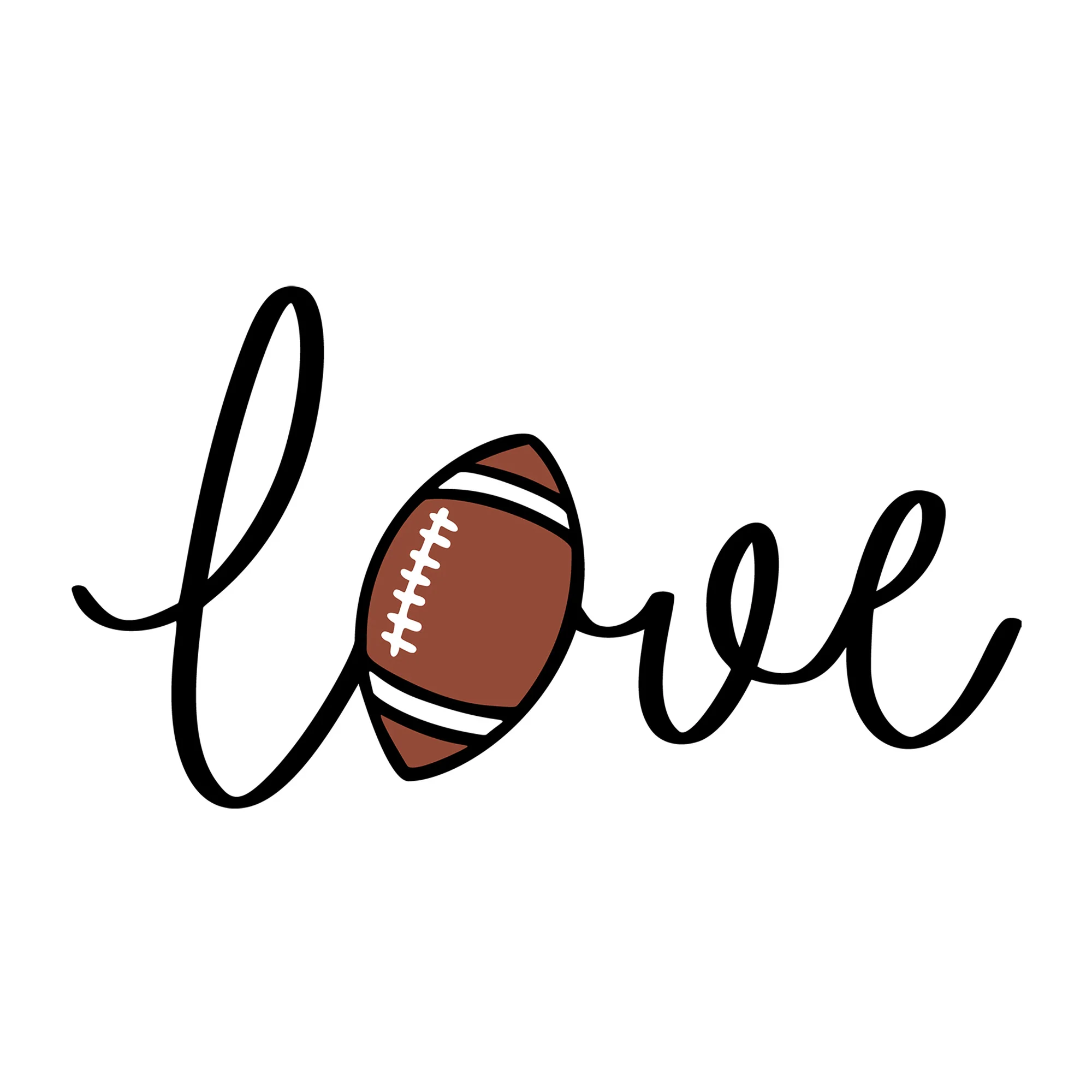 Love Football SVG
