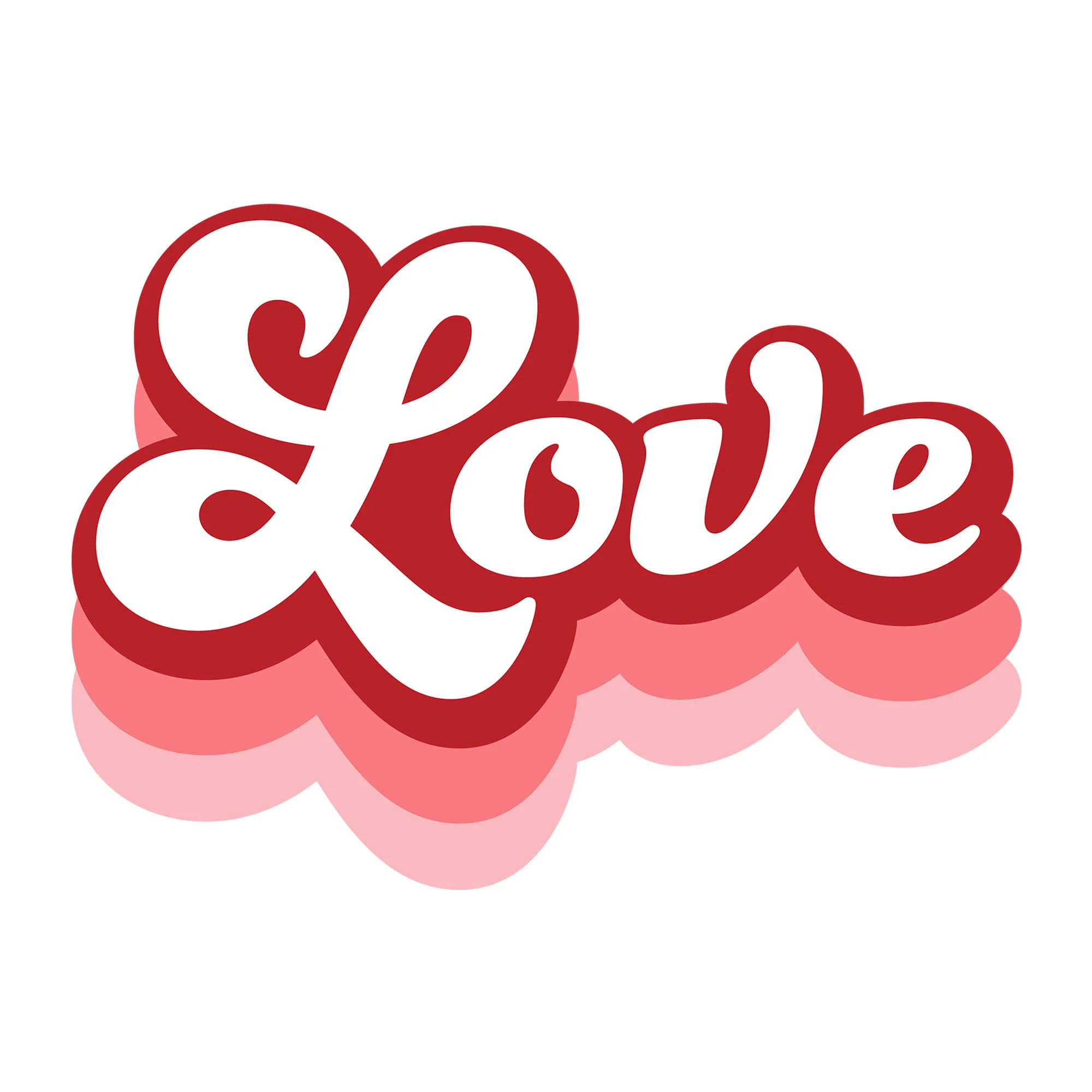 Love Cursive SVG