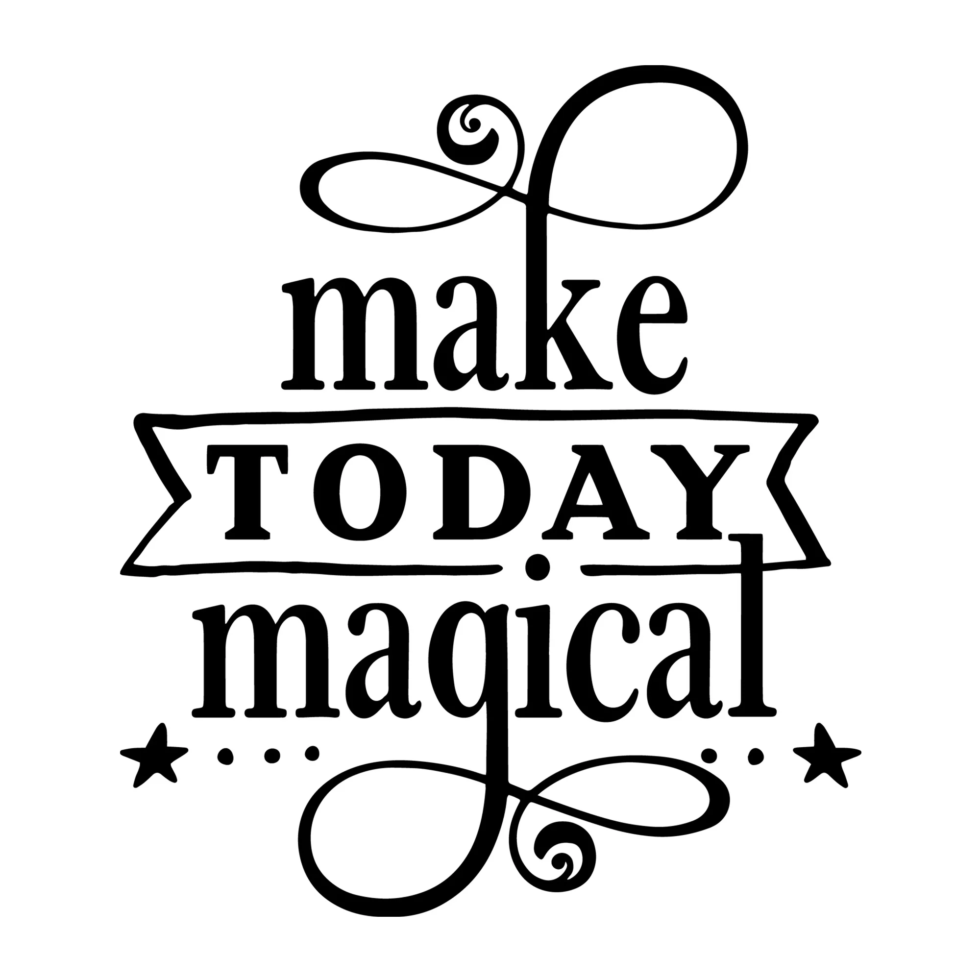 Make today magical SVG