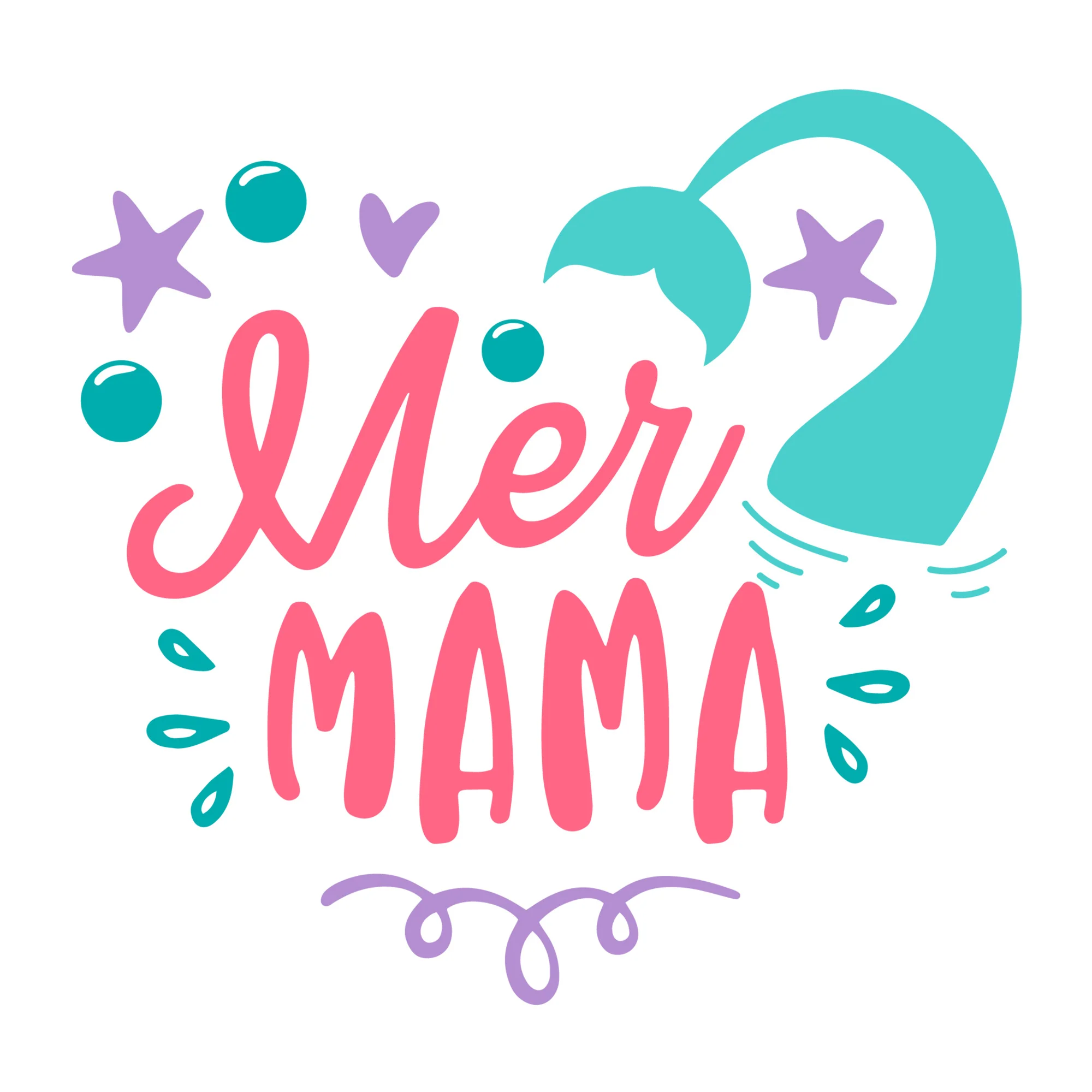 Mer mama SVG