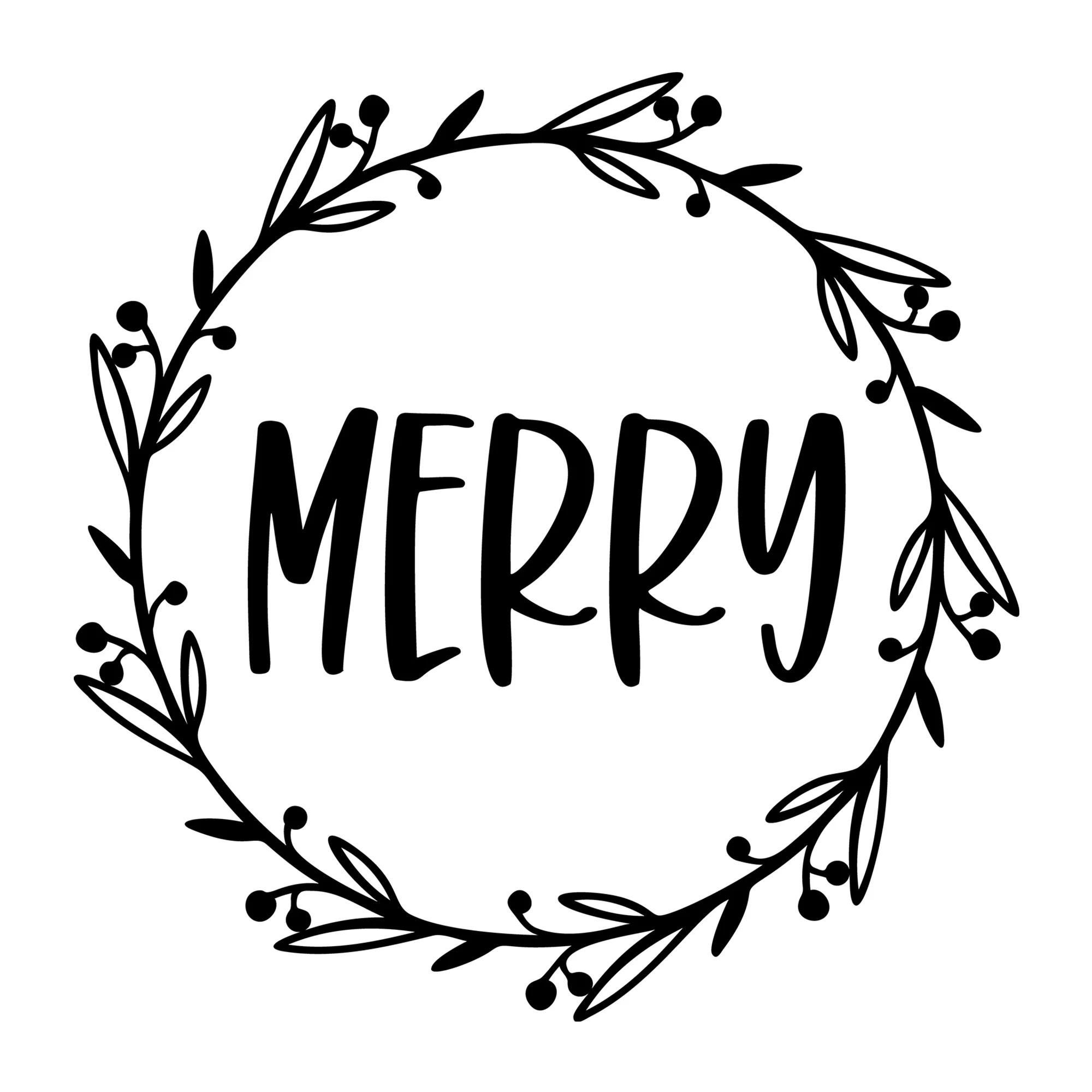 Merry SVG