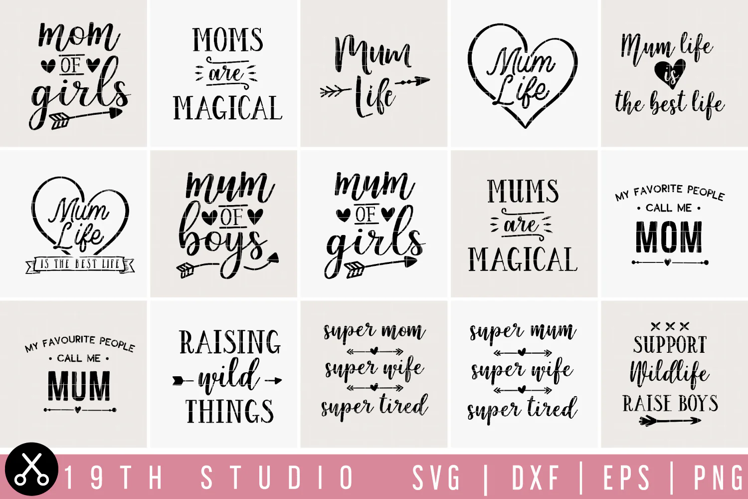 Mom Mum SVG Bundle - Image 4
