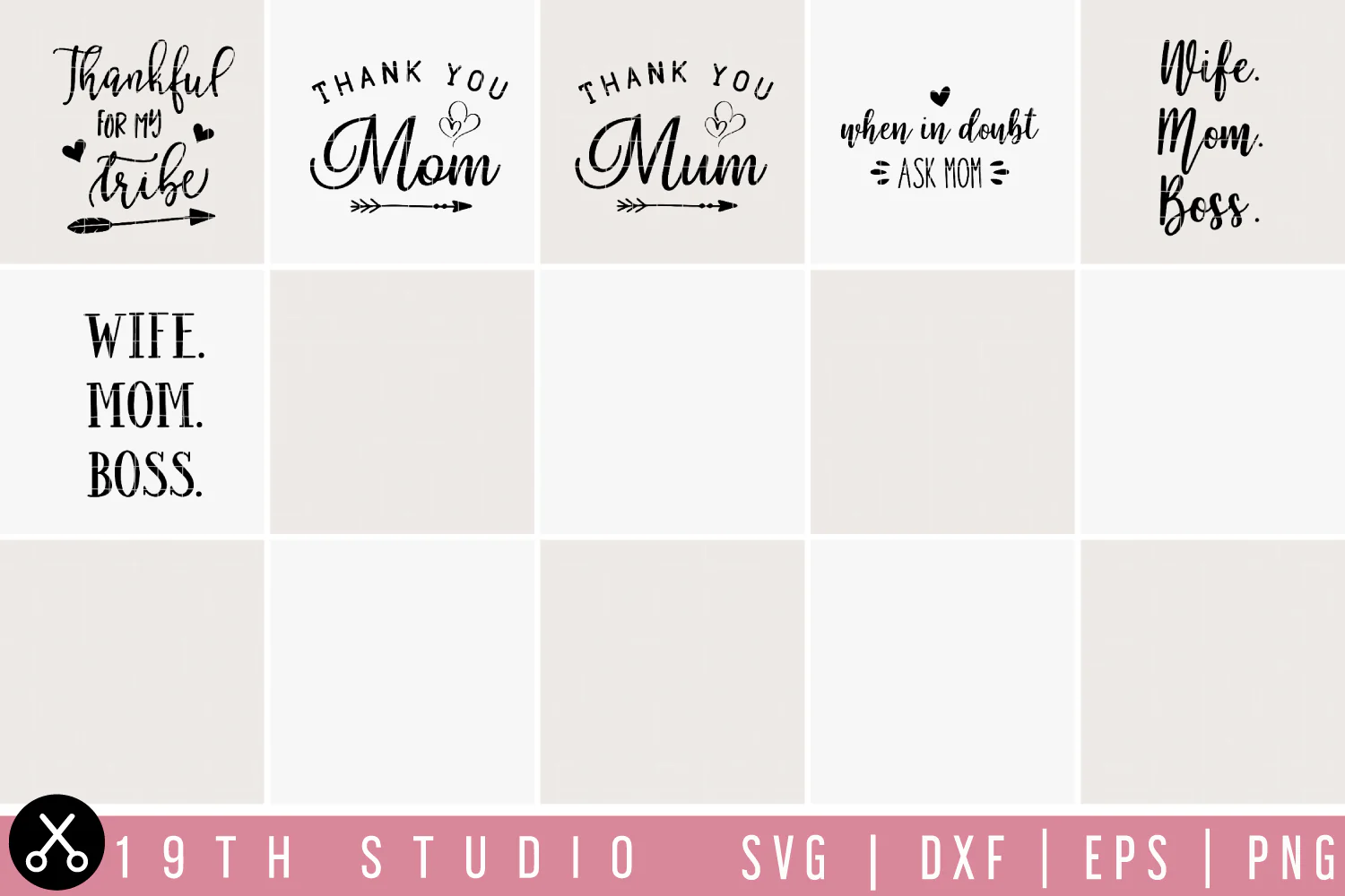 Mom Mum SVG Bundle - Image 5