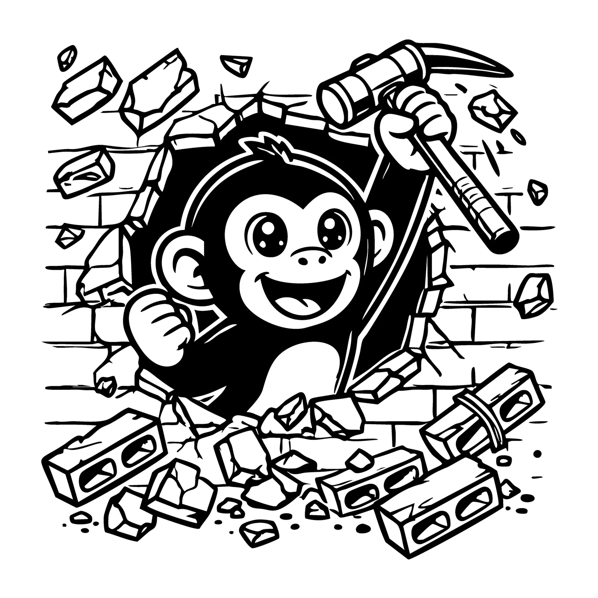 Monkey SVG