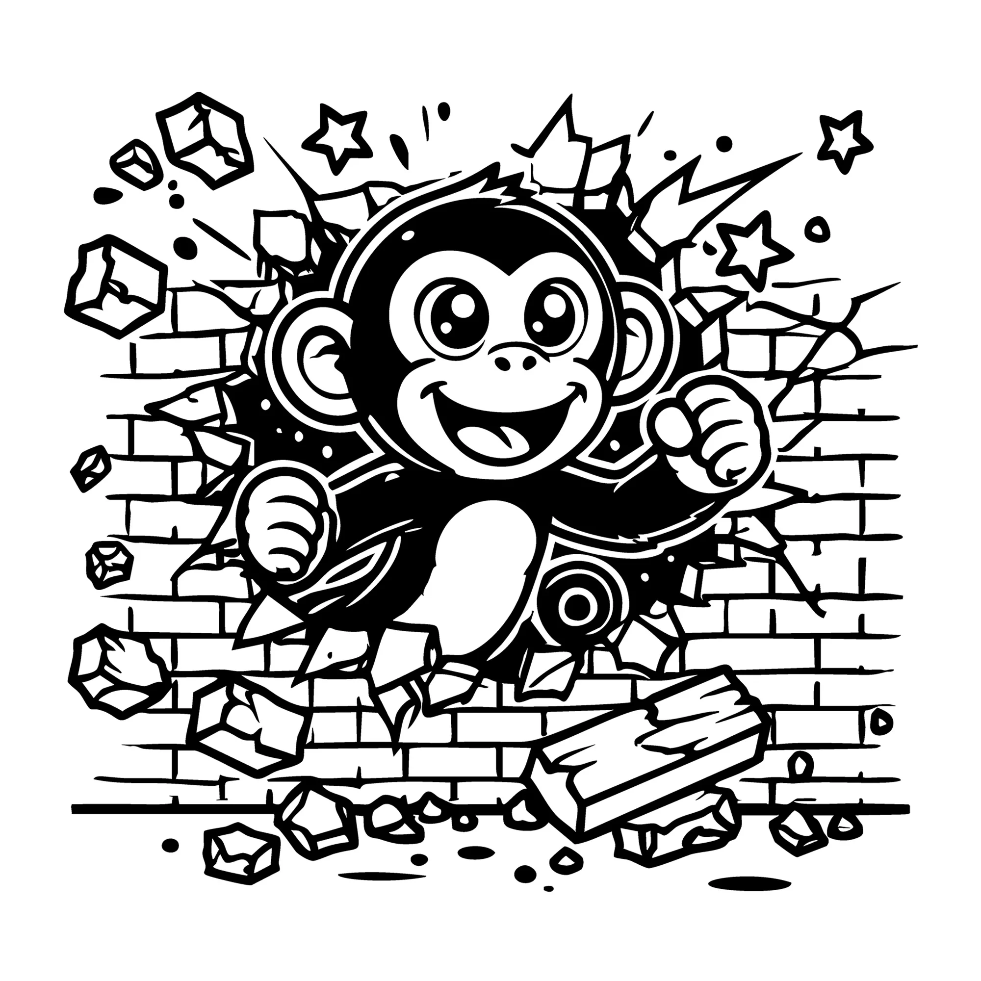 Monkey SVG