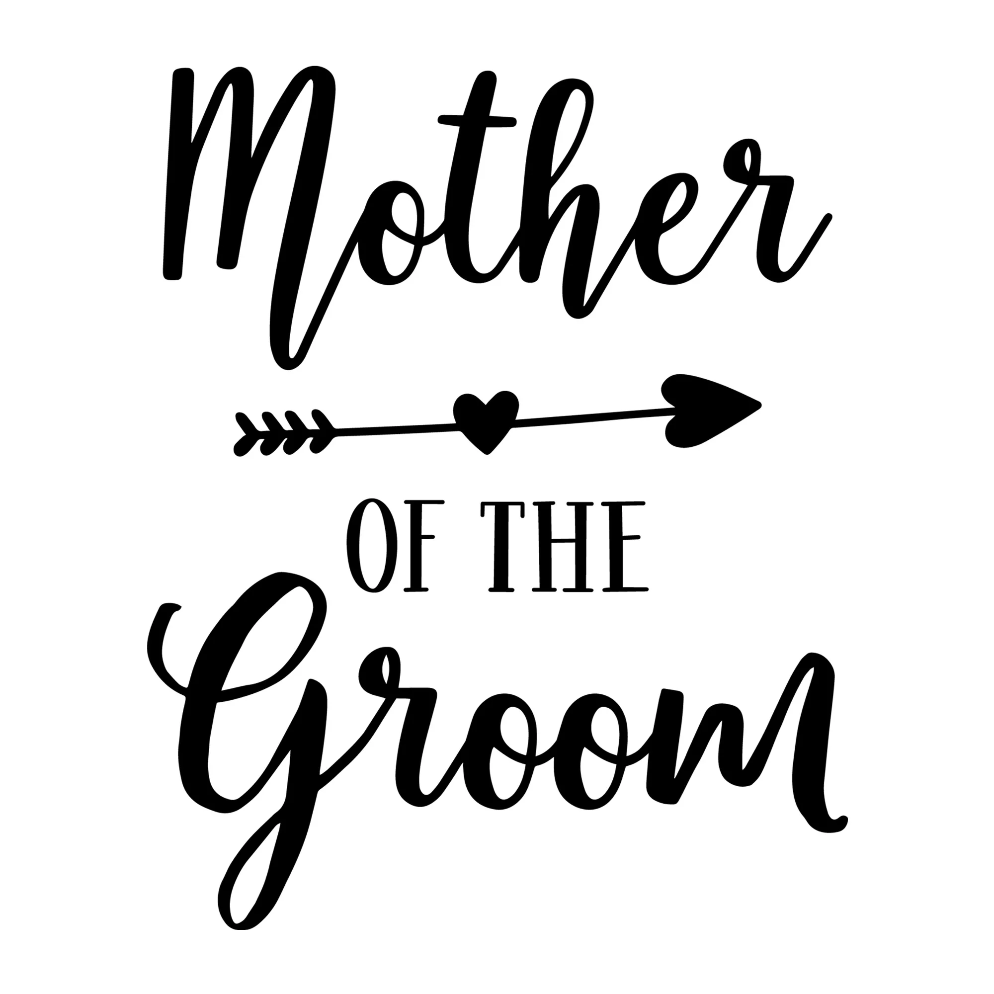 Mother Of The Groom SVG