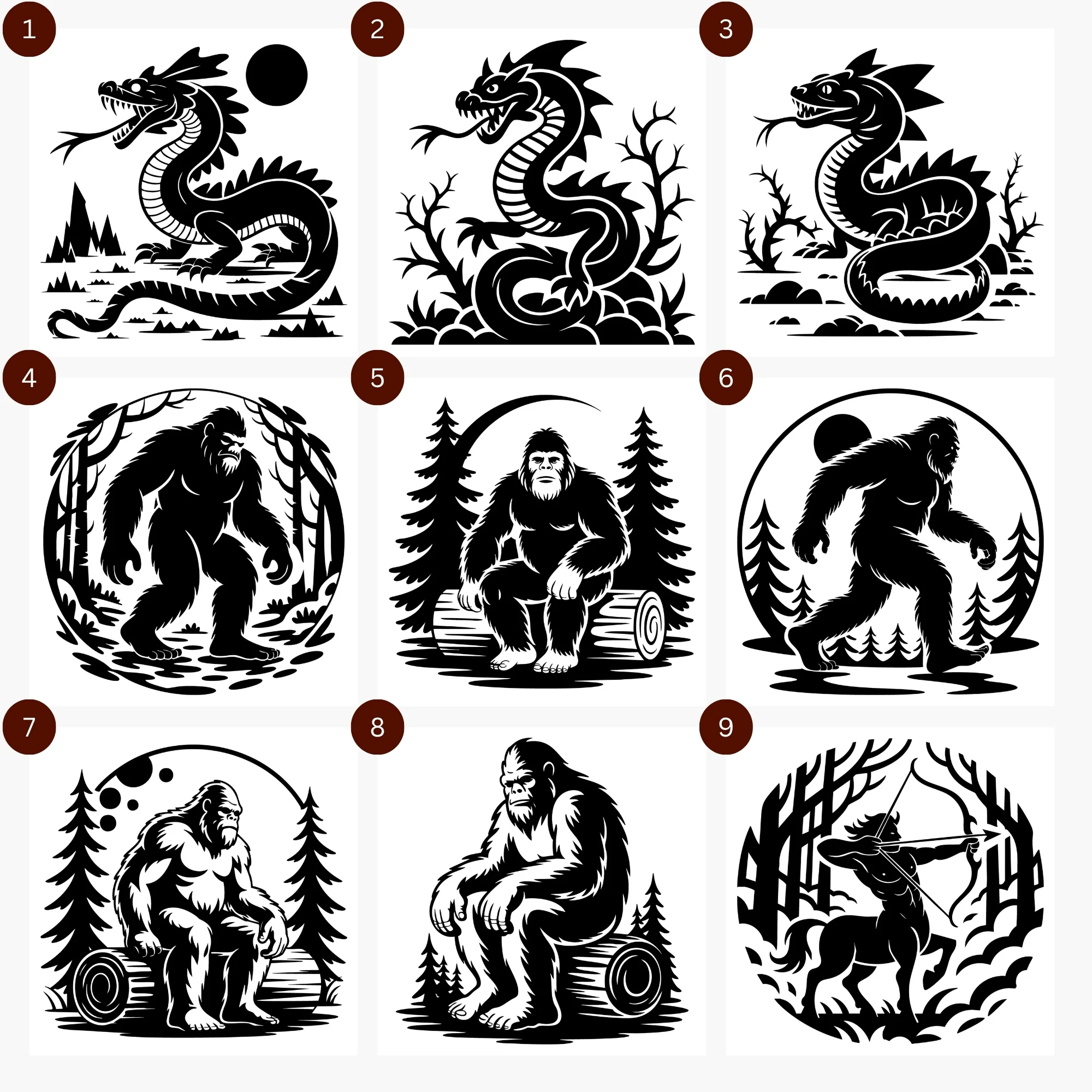 Mythical Creature SVG Bundle - Image 2
